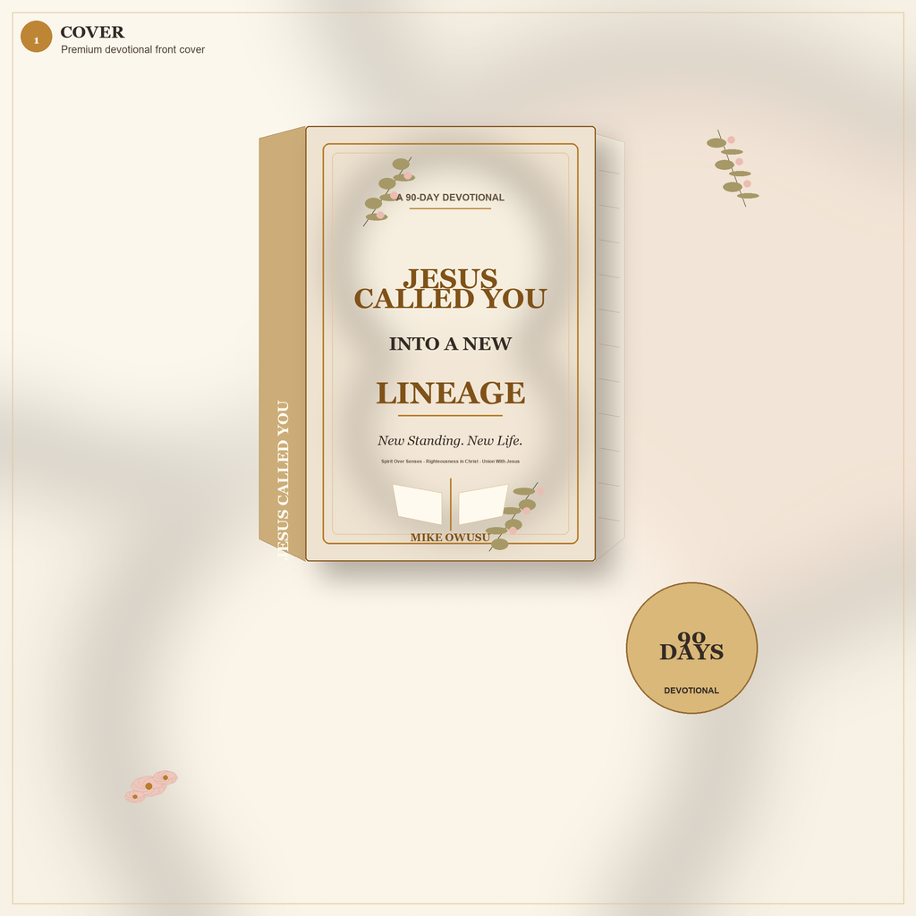 Jesus Called You Into a New Lineage: 90-Day Christian Devotional – Paperback