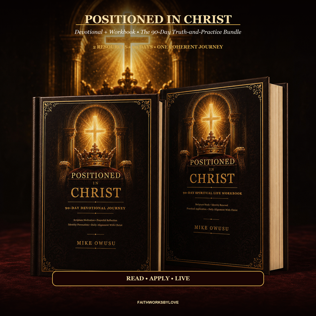 Positioned in Christ Devotional & Workbook Bundle