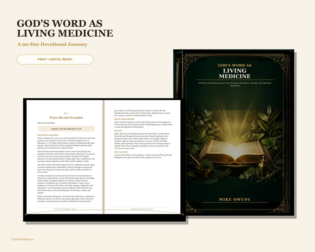 God's Word as Living Medicine: 90-Day Devotional – Paperback