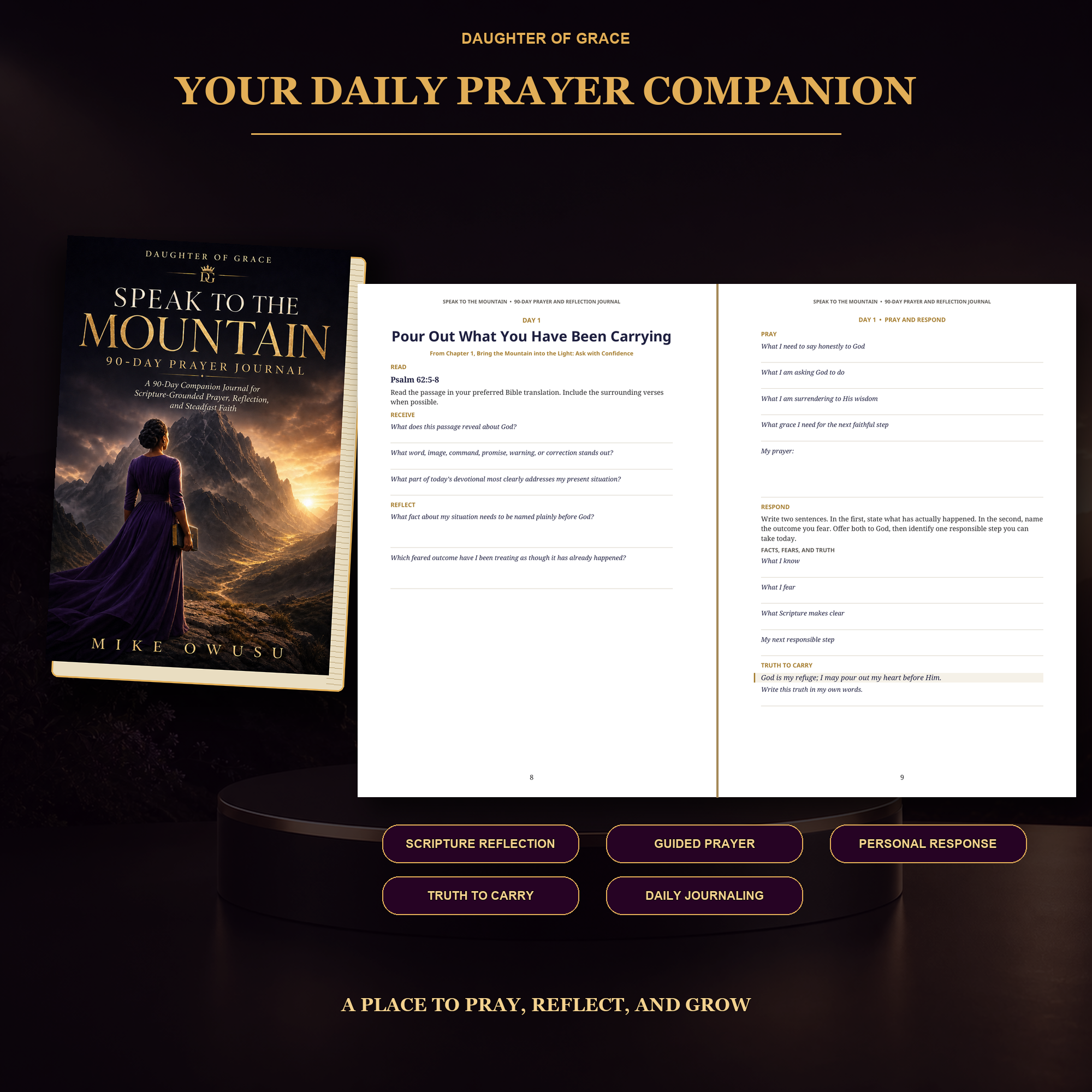 Speak to the Mountain Bundle | Teaching Book + 90-Day Prayer Journal