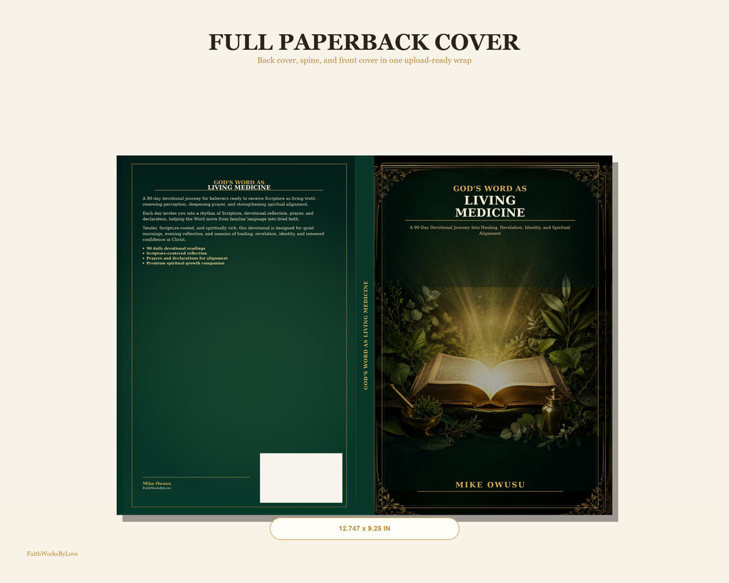 God's Word as Living Medicine: 90-Day Devotional – Paperback