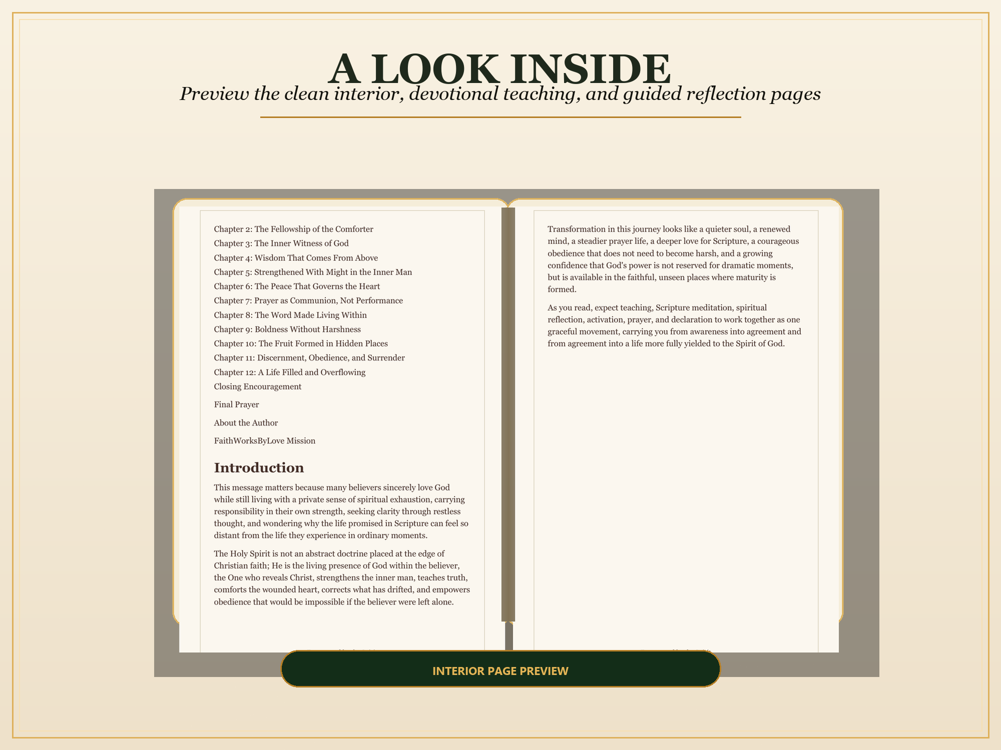 Empowered by the Spirit eBook PDF, Holy Spirit Christian Devotional, Spiritual Growth Guide, Bible Study Digital Download