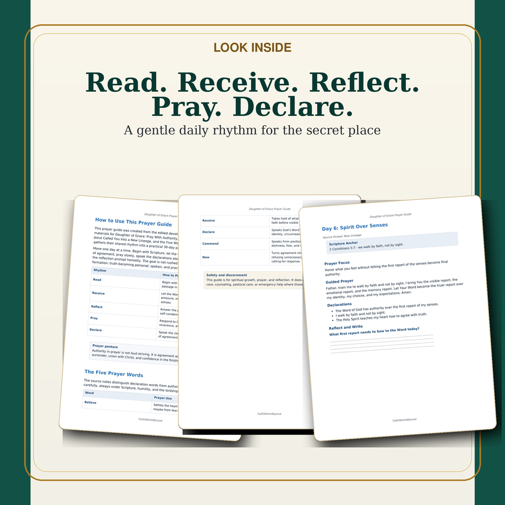 Free 30-Day Prayer Guide