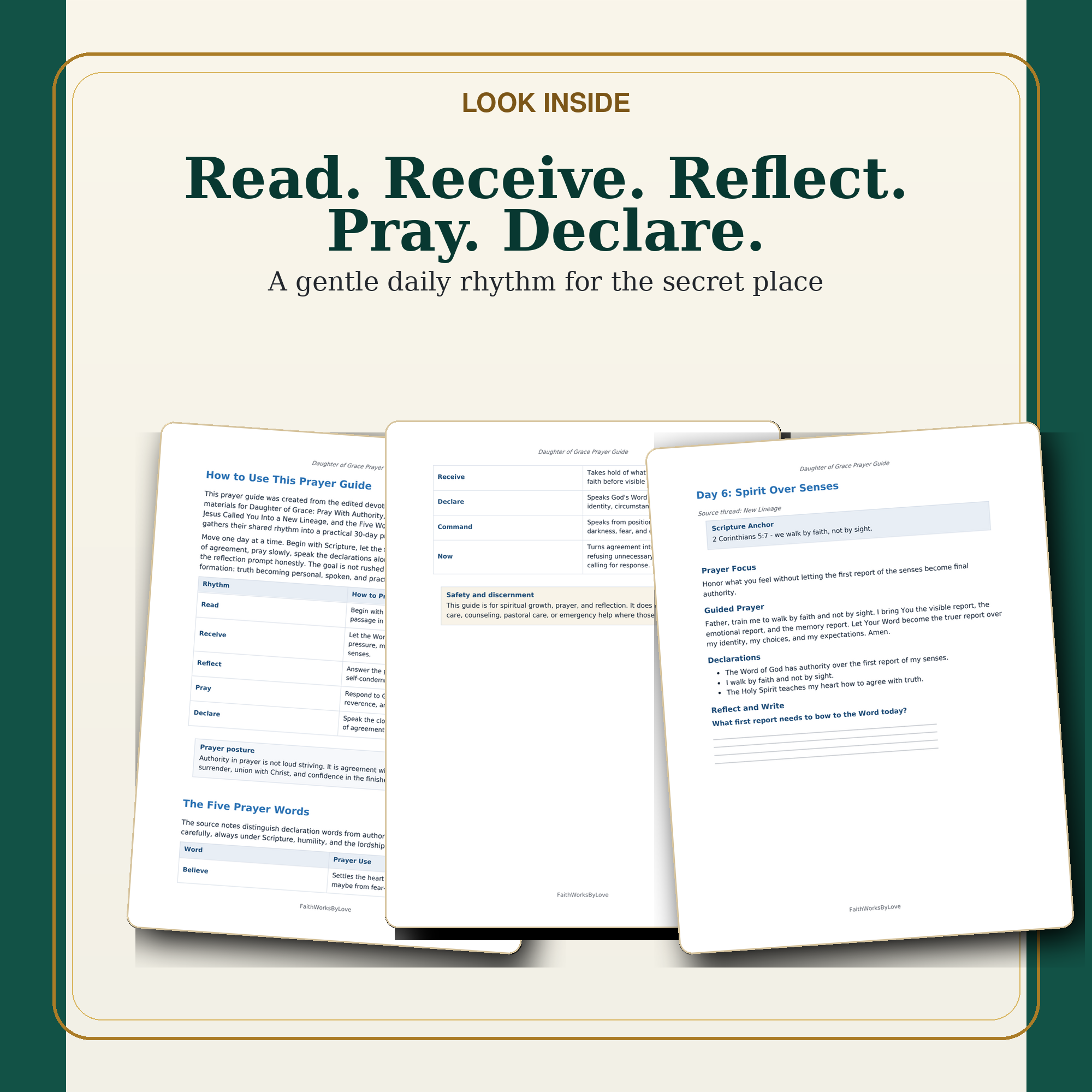 Free 30-Day Prayer Guide