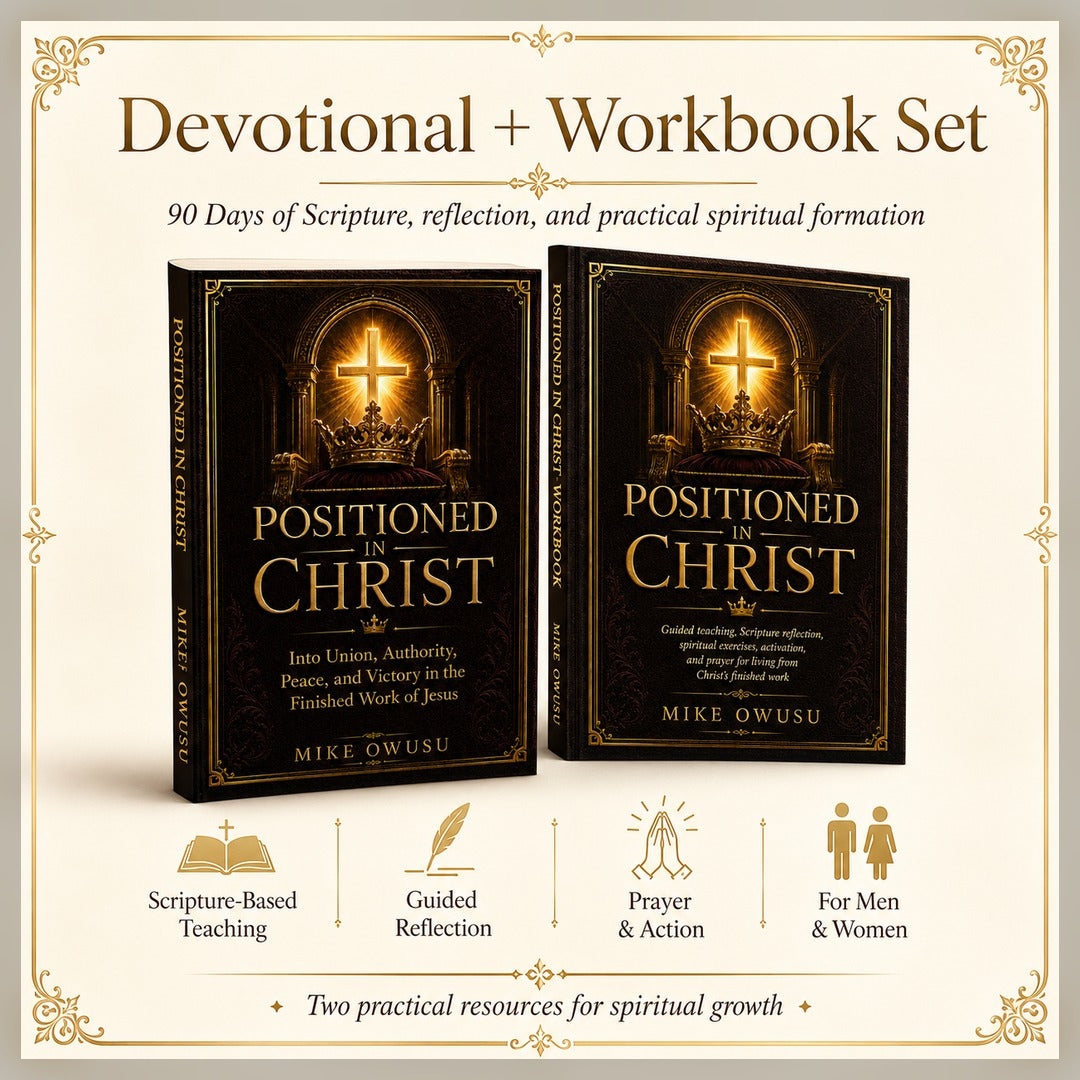 Positioned in Christ Devotional & Workbook Bundle