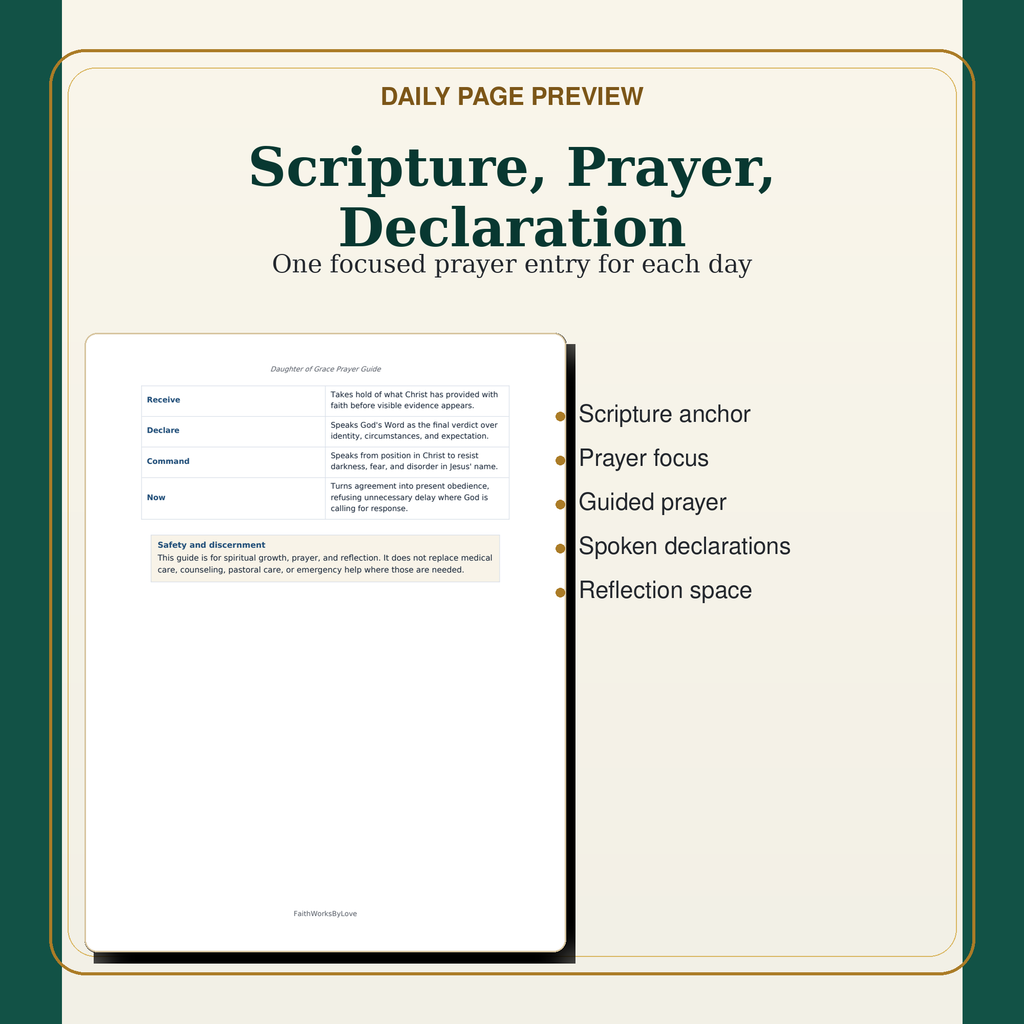 Free 30-Day Prayer Guide