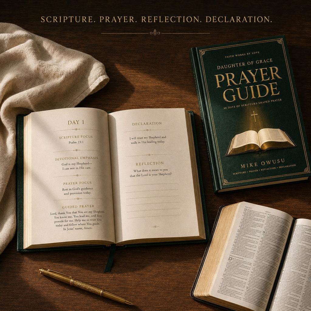 Free Daughter of Grace — 30-Day Scripture-Shaped Prayer Guide
