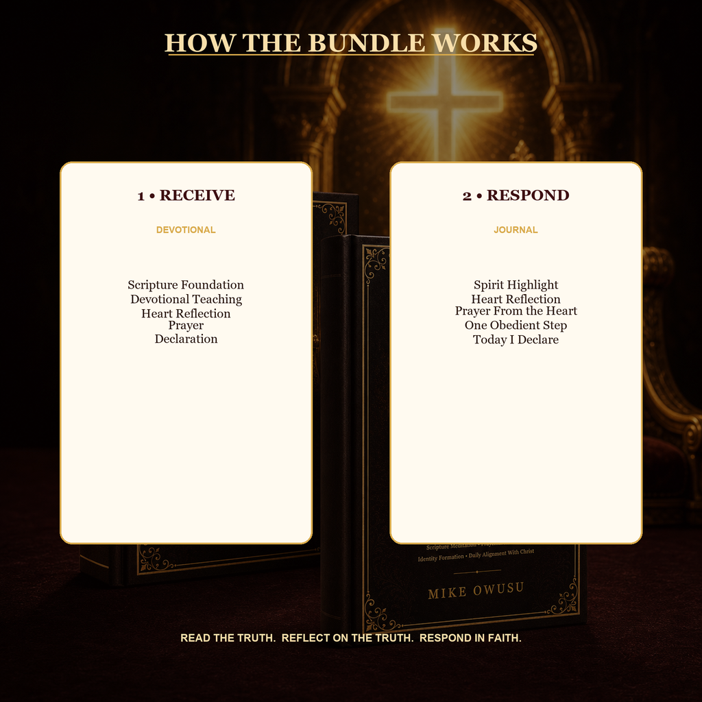 Positioned in Christ Devotional & Journal Bundle
