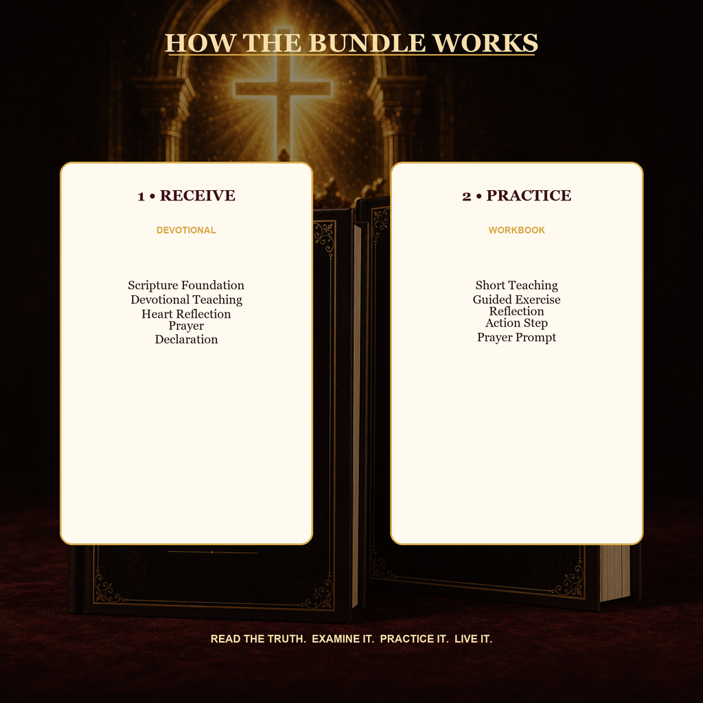 Positioned in Christ Devotional & Workbook Bundle