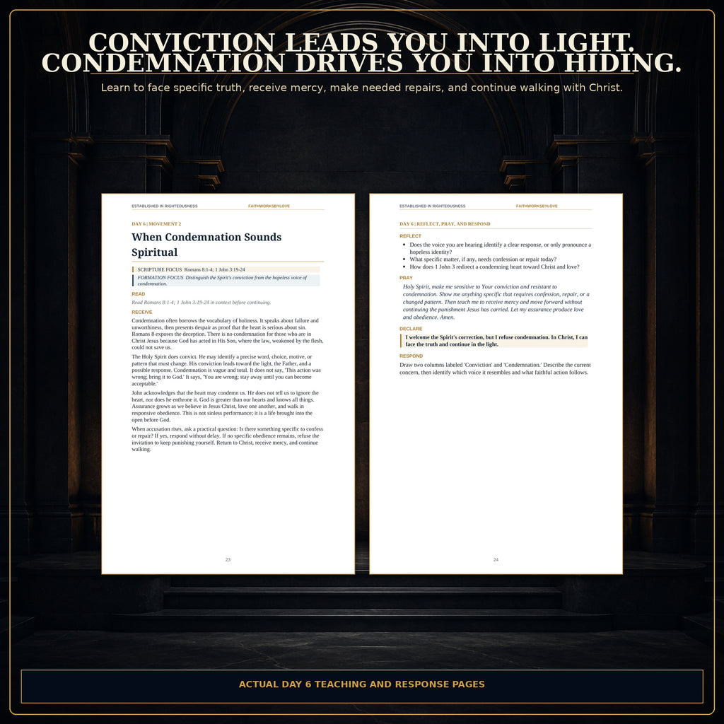 Established in Righteousness 30-Day Devotional | Identity in Christ, Prayer & Reflection PDF
