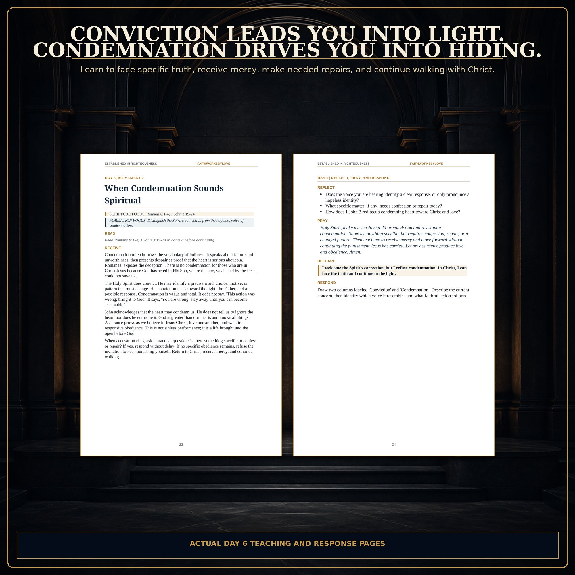 Established in Righteousness 30-Day Devotional | Identity in Christ, Prayer & Reflection PDF