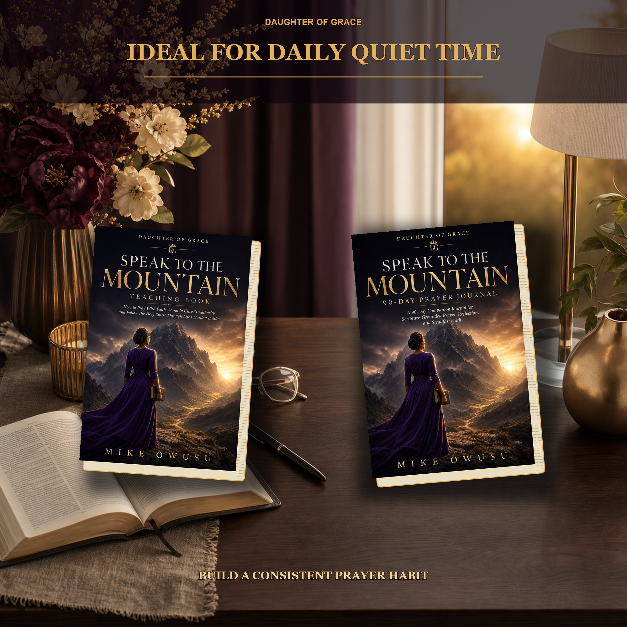 Speak to the Mountain Bundle | Teaching Book + 90-Day Prayer Journal