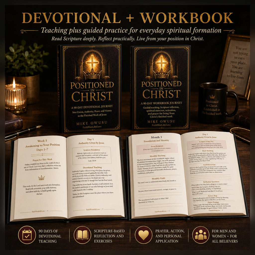 Positioned in Christ Devotional & Workbook Bundle