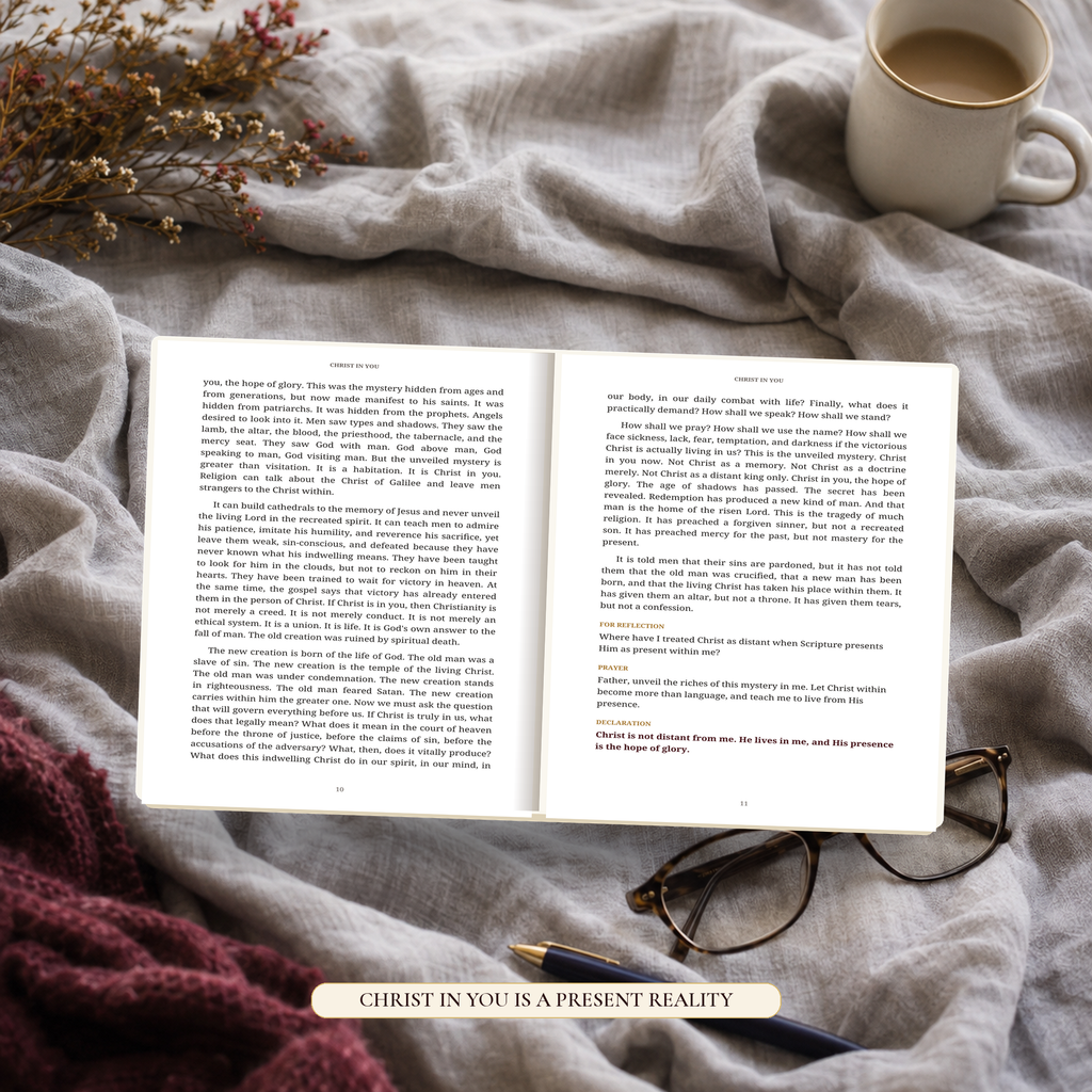 Christ in You: The Indwelling Life of the New Creation | Christian eBook