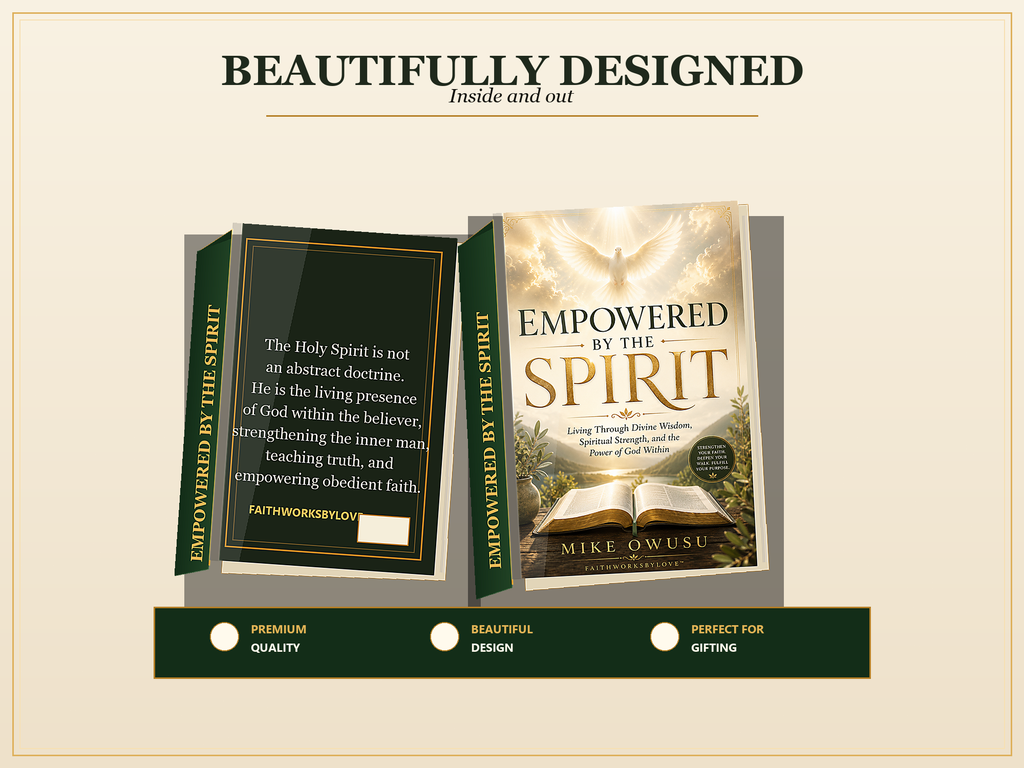 Empowered by the Spirit eBook PDF, Holy Spirit Christian Devotional, Spiritual Growth Guide, Bible Study Digital Download