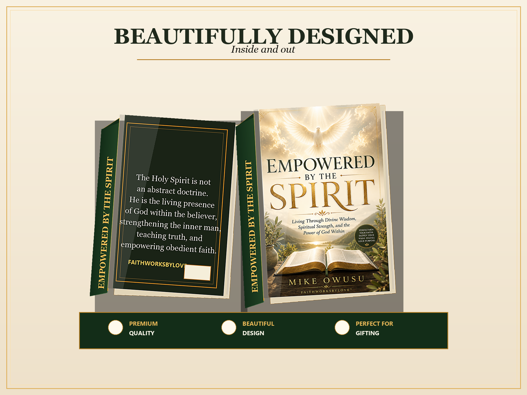 Empowered by the Spirit eBook PDF, Holy Spirit Christian Devotional, Spiritual Growth Guide, Bible Study Digital Download