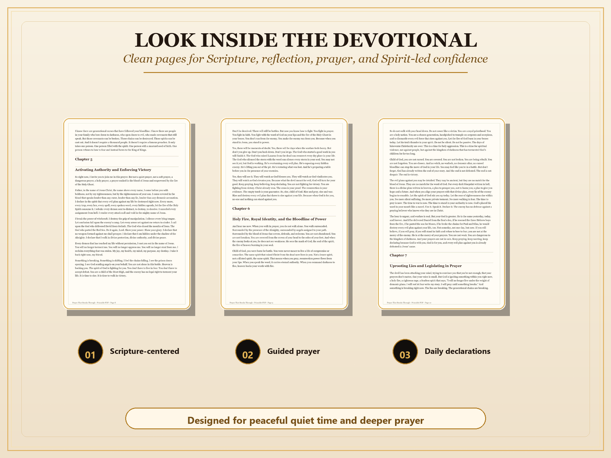 Prayers That Move Mountains PDF, Christian Breakthrough Prayer Devotional, Spiritual Authority, Healing Prayer Guide