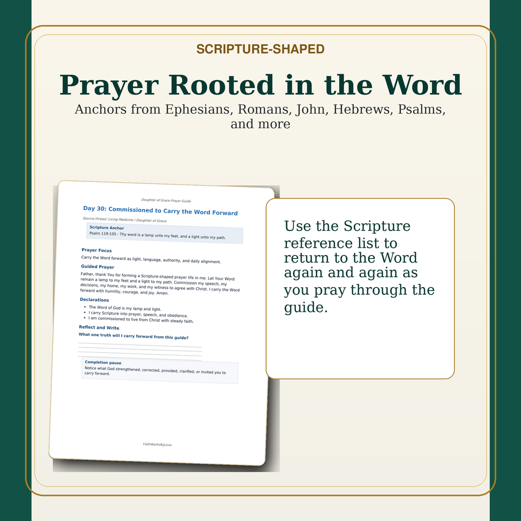 Free 30-Day Prayer Guide