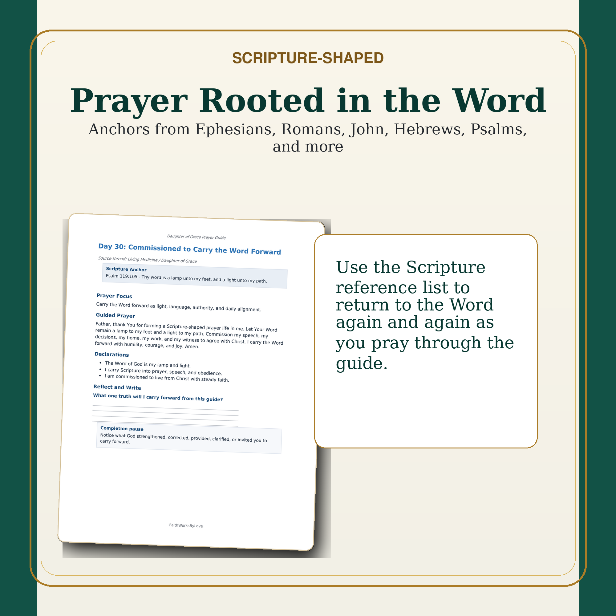 Free 30-Day Prayer Guide