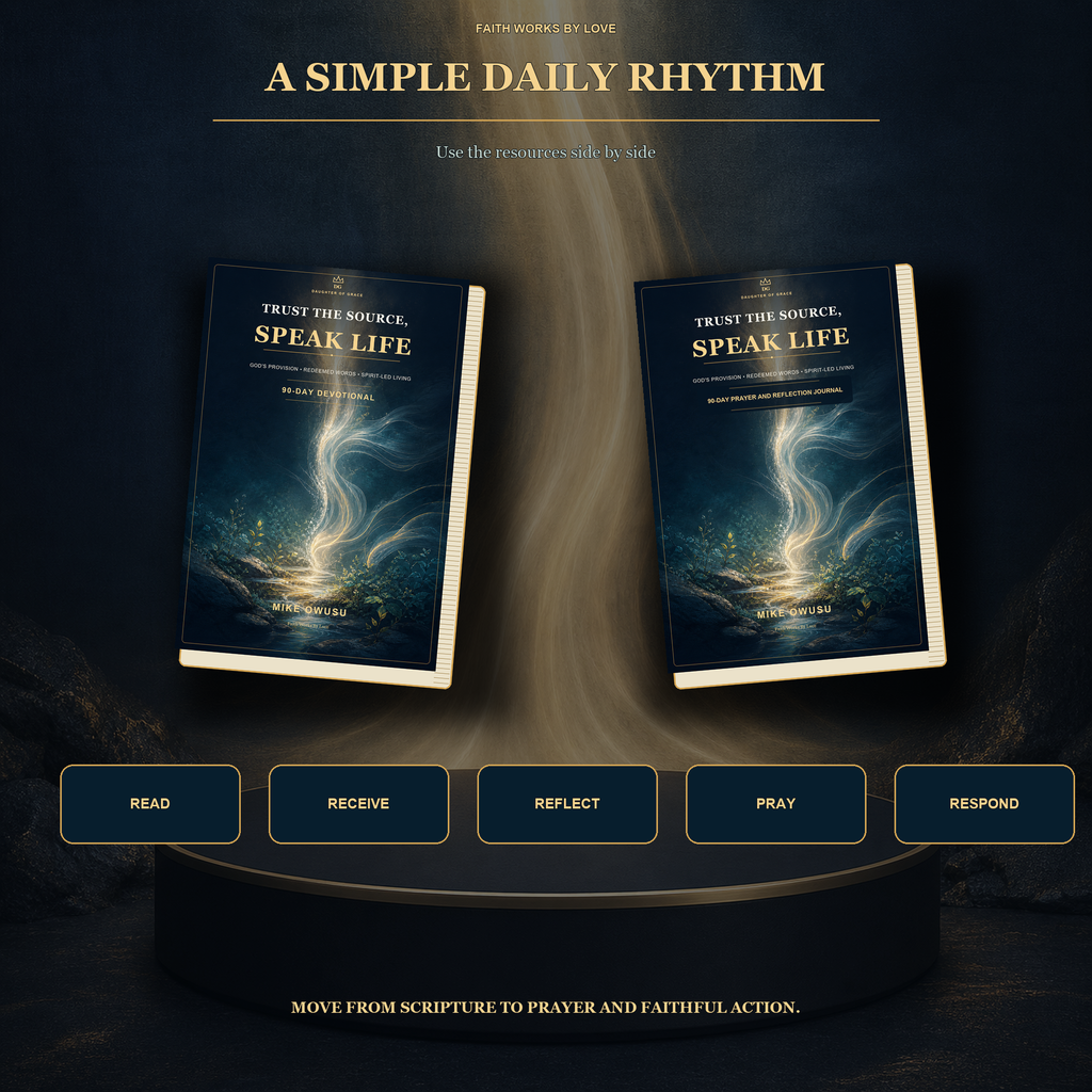 Trust the Source. Speak Life™ Bundle 90-Day Devotional + 90-Day Prayer & Reflection Journal