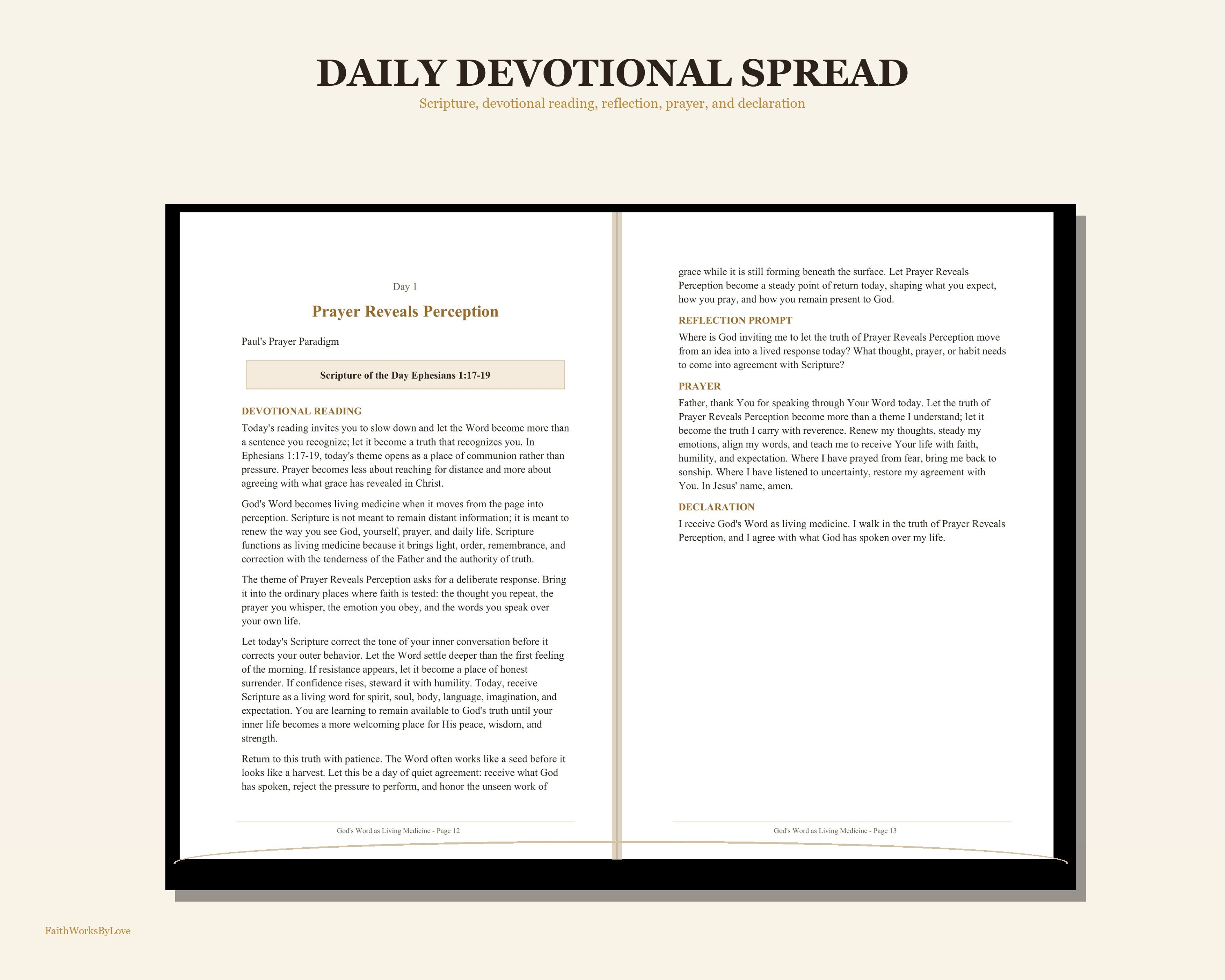 God's Word as Living Medicine: 90-Day Devotional – Paperback