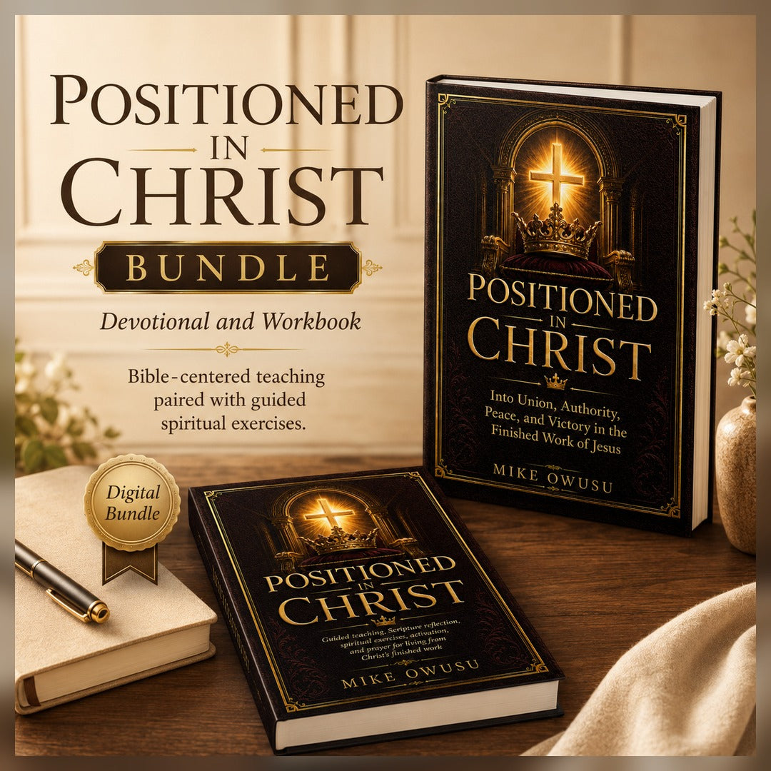 Positioned in Christ Devotional & Workbook Bundle