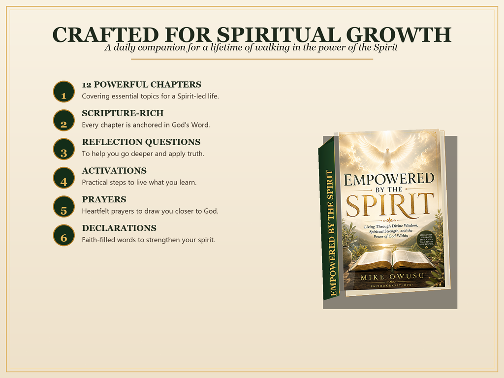 Empowered by the Spirit eBook PDF, Holy Spirit Christian Devotional, Spiritual Growth Guide, Bible Study Digital Download