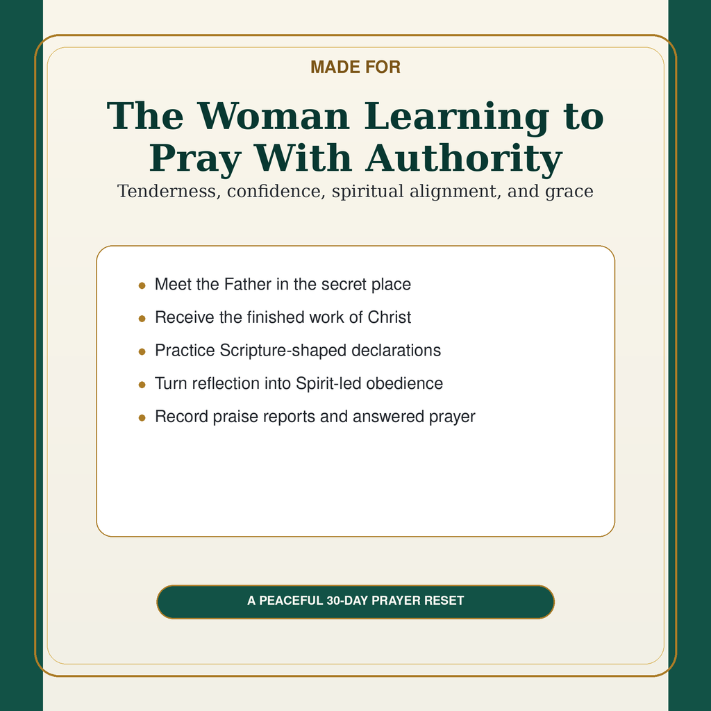 Free 30-Day Prayer Guide