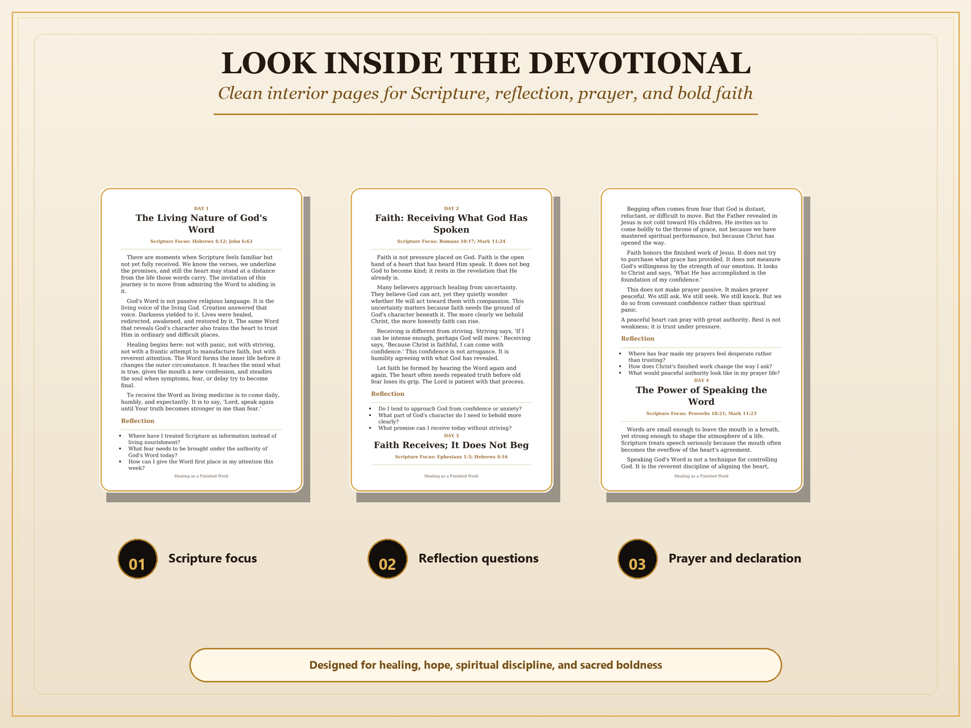Healing as a Finished Work PDF, 30-Day Christian Devotional, Scripture Prayer Journal, Faith Healing Bible Study Download