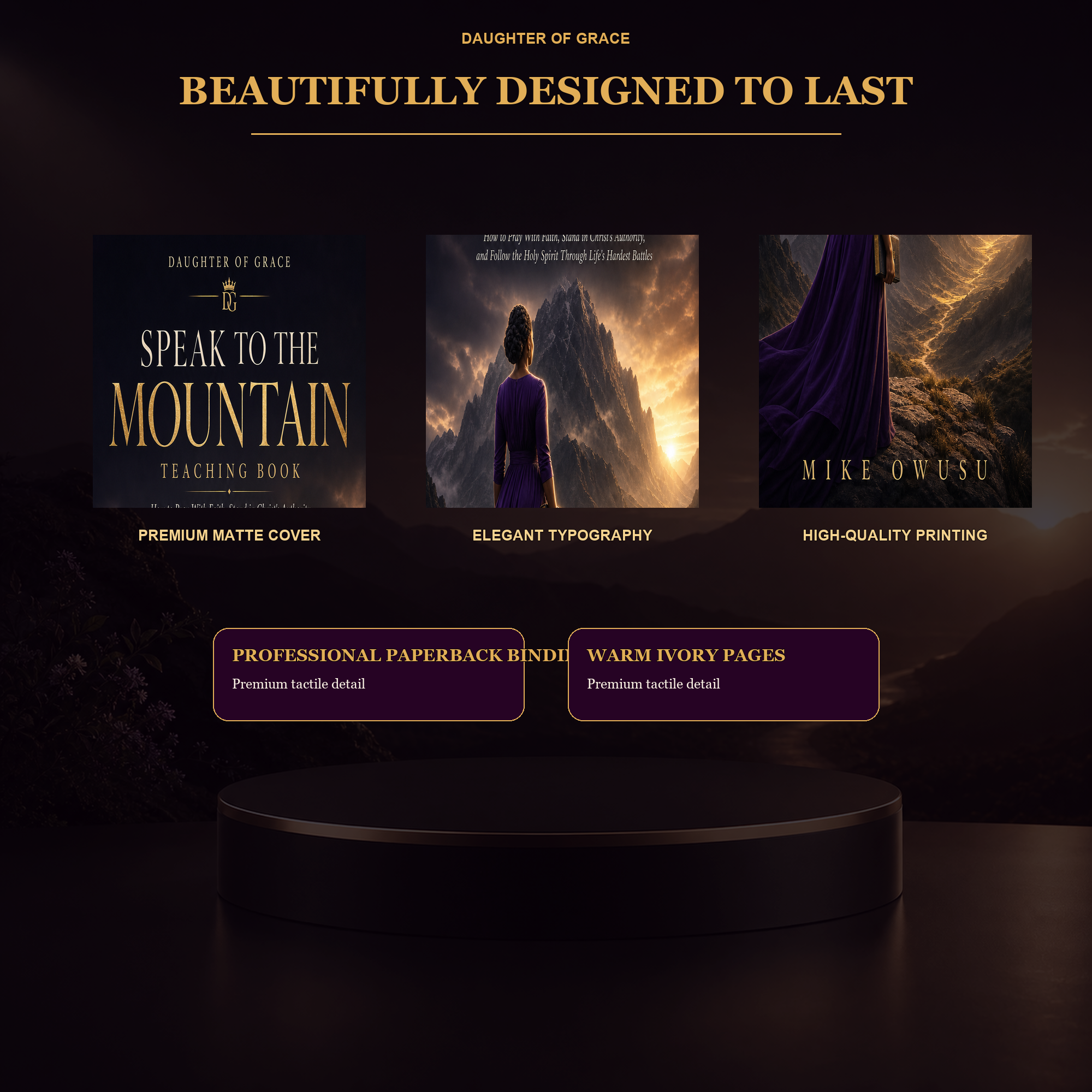 Speak to the Mountain Bundle | Teaching Book + 90-Day Prayer Journal