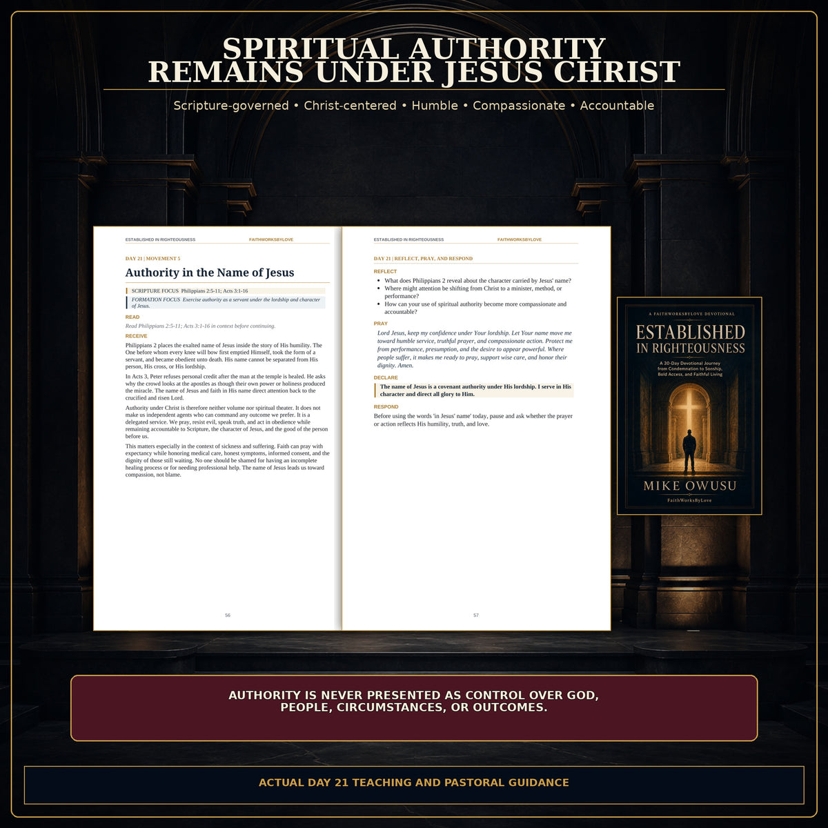 Established in Righteousness 30-Day Devotional | Identity in Christ, Prayer & Reflection PDF
