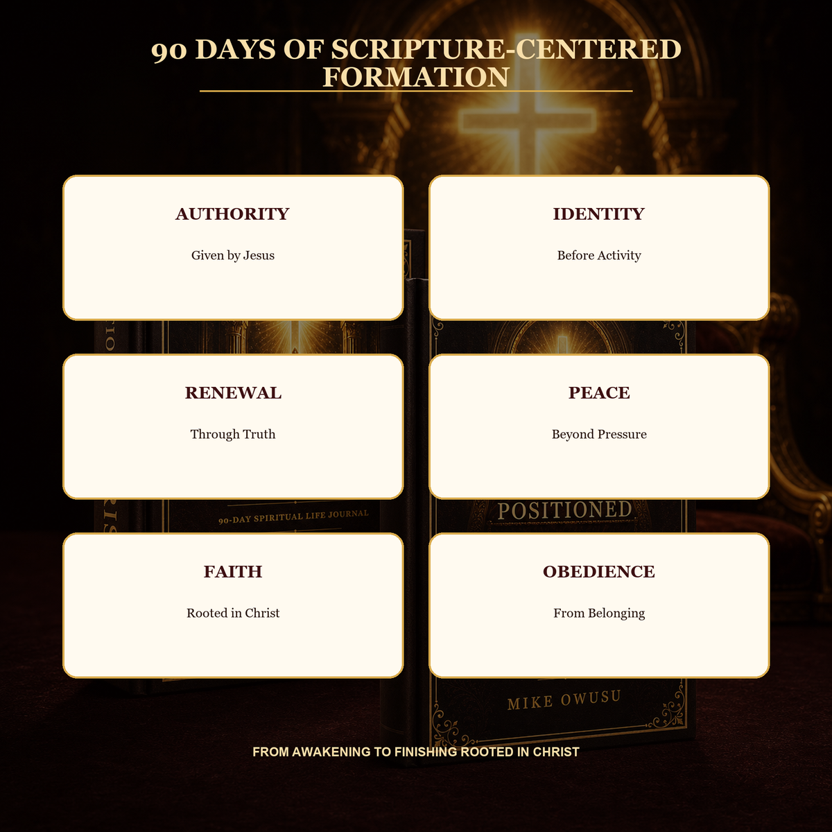 Positioned in Christ Devotional & Journal Bundle