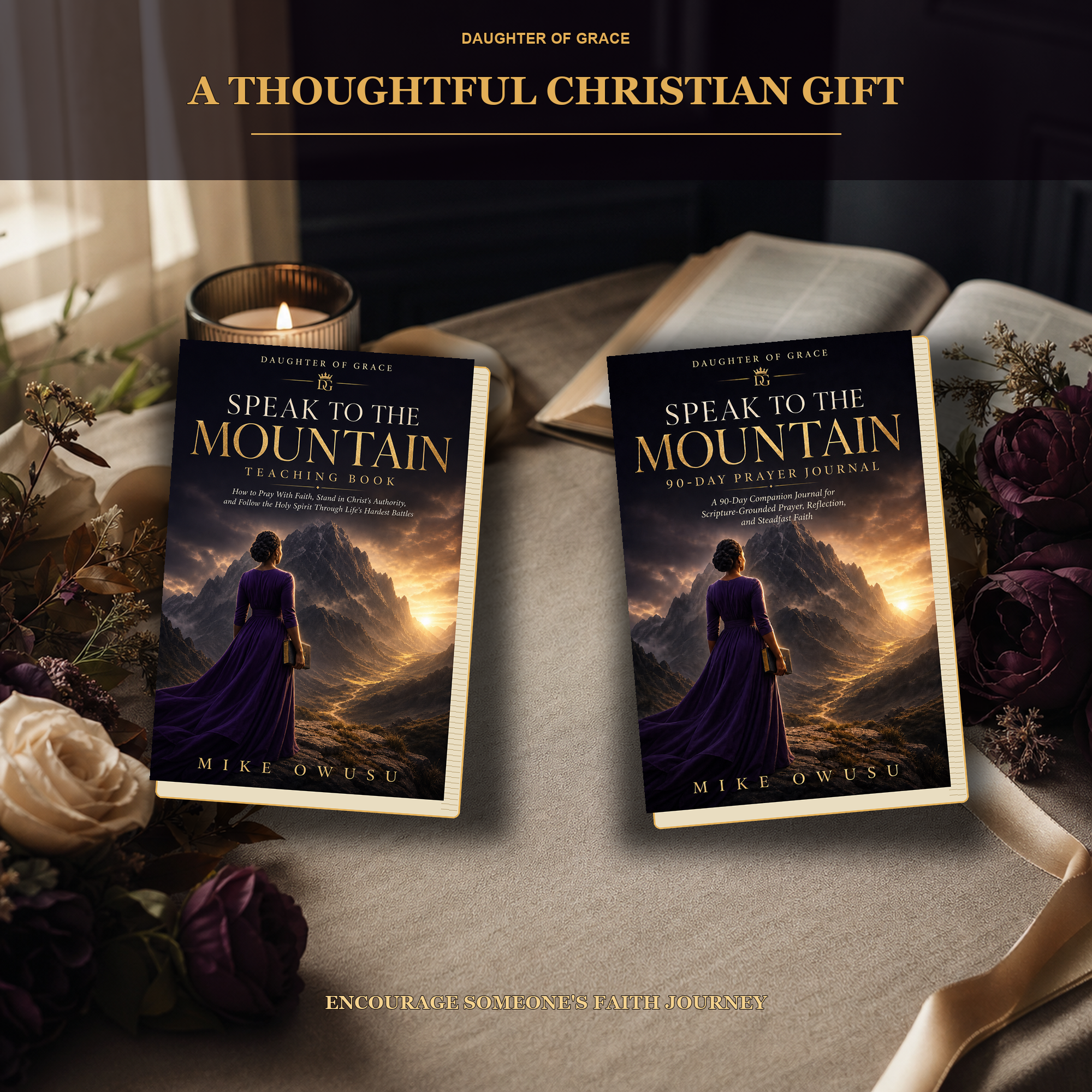 Speak to the Mountain Bundle | Teaching Book + 90-Day Prayer Journal