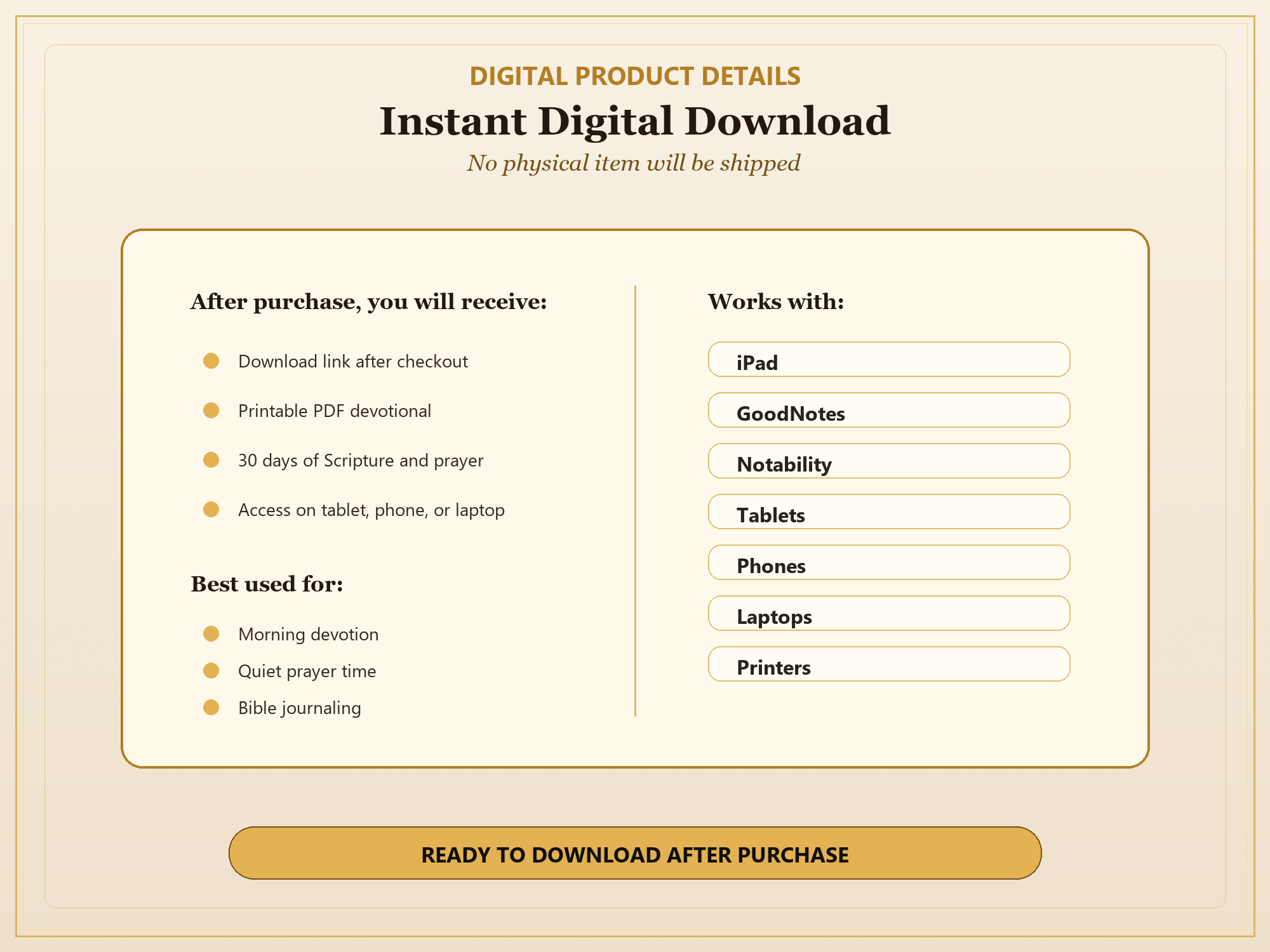 Healing as a Finished Work PDF, 30-Day Christian Devotional, Scripture Prayer Journal, Faith Healing Bible Study Download