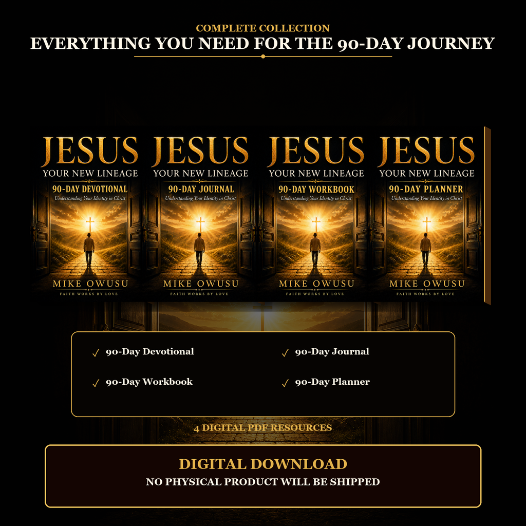 Jesus: Your New Lineage — 90-Day Identity in Christ Experience | 4-Book Digital Bundle