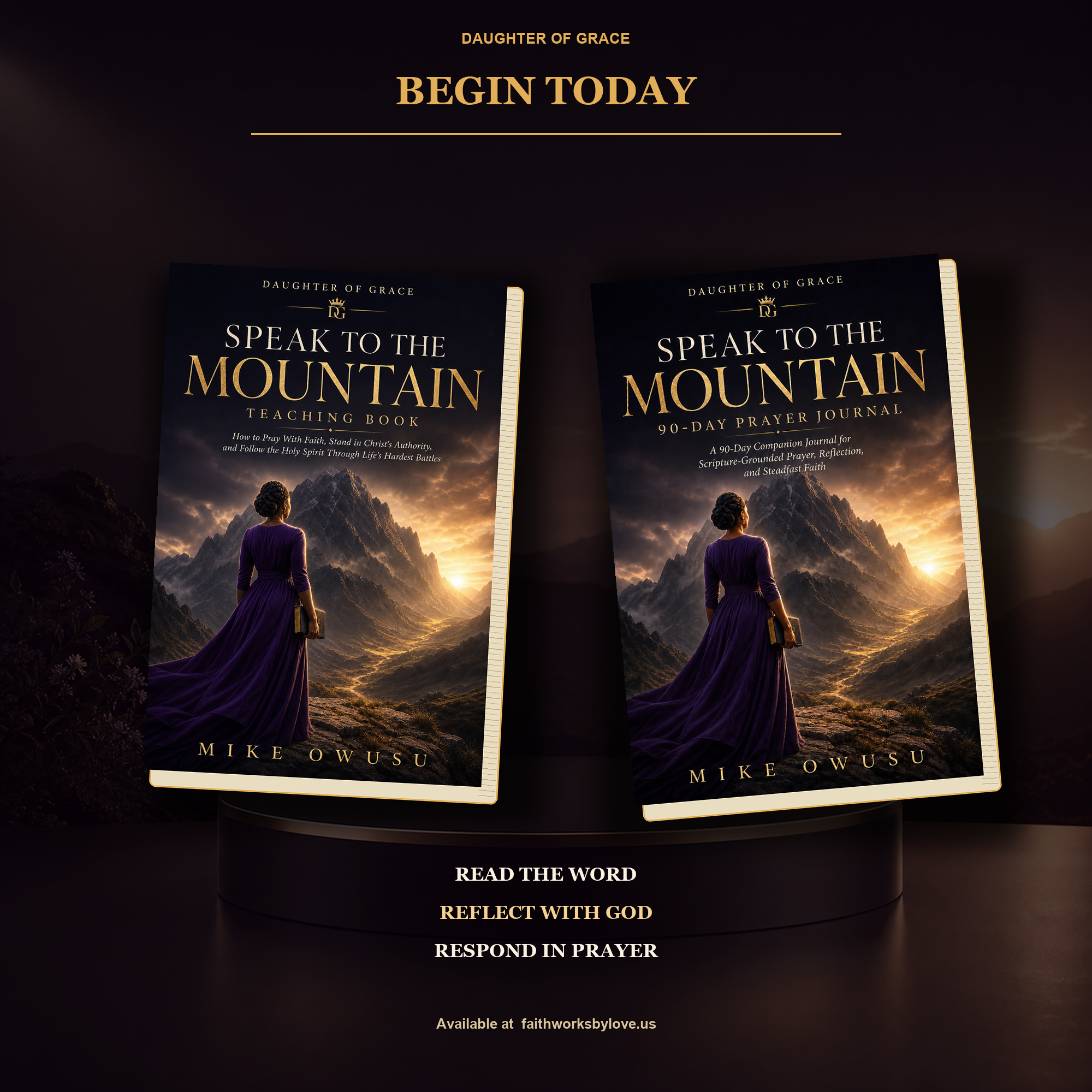 Speak to the Mountain Bundle | Teaching Book + 90-Day Prayer Journal