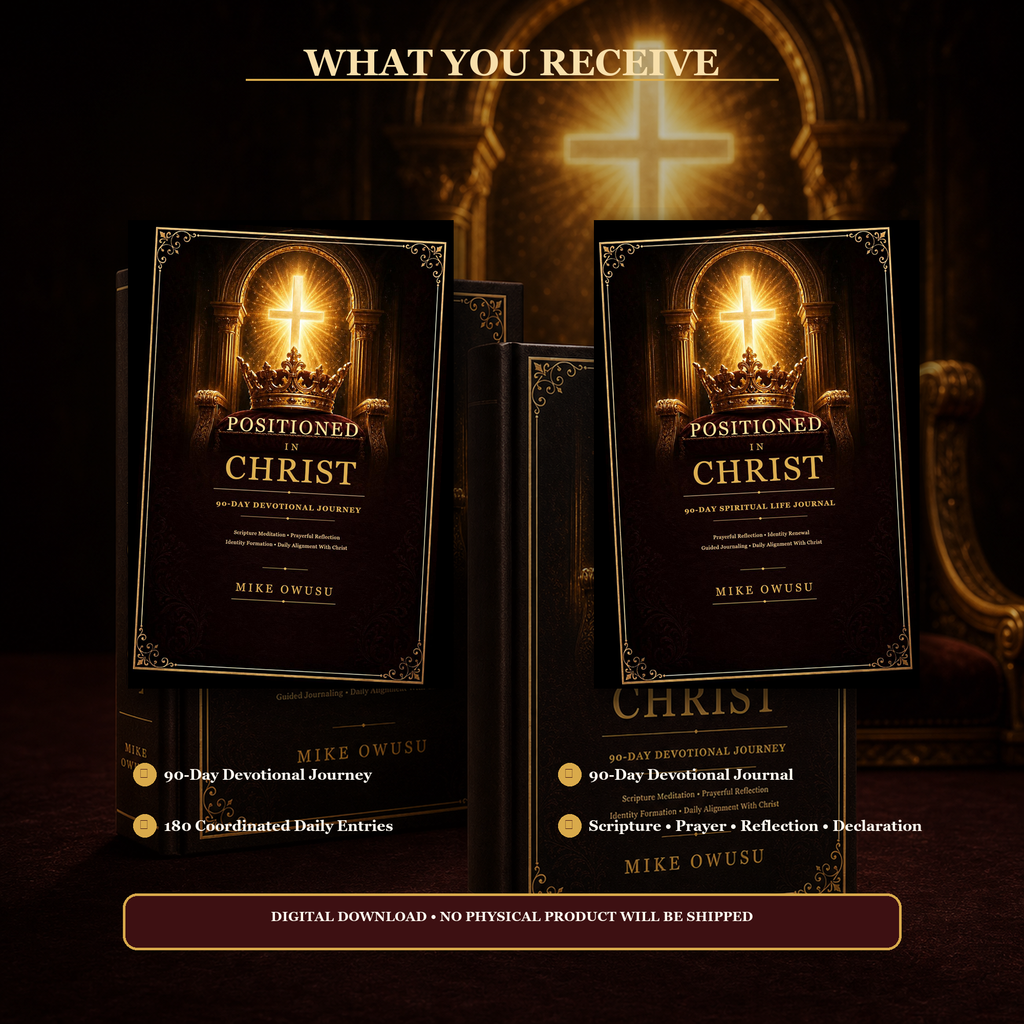 Positioned in Christ Devotional & Journal Bundle