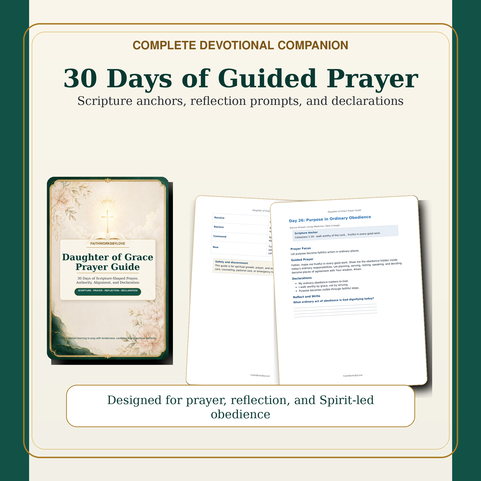Free 30-Day Prayer Guide