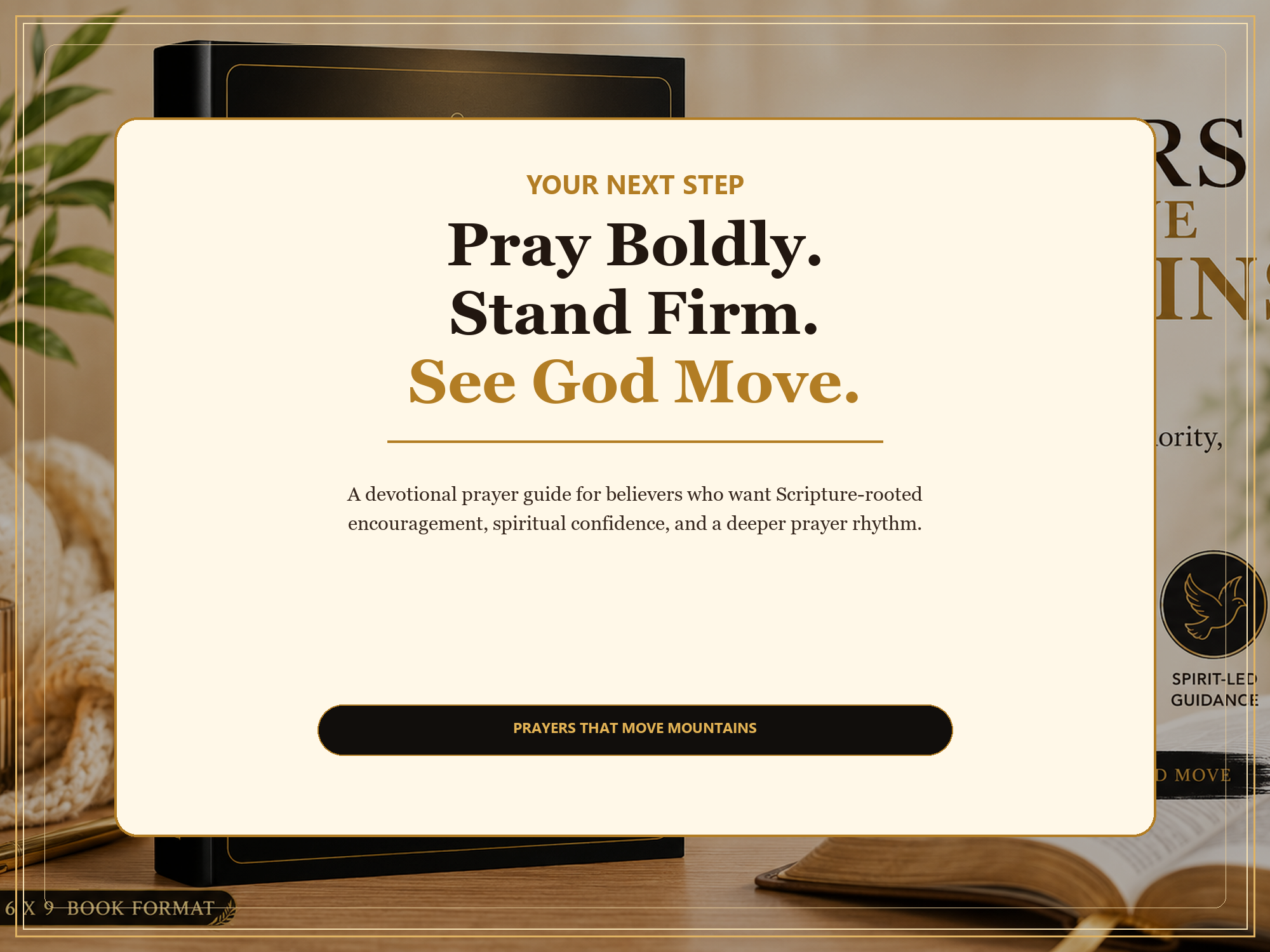 Prayers That Move Mountains PDF, Christian Breakthrough Prayer Devotional, Spiritual Authority, Healing Prayer Guide