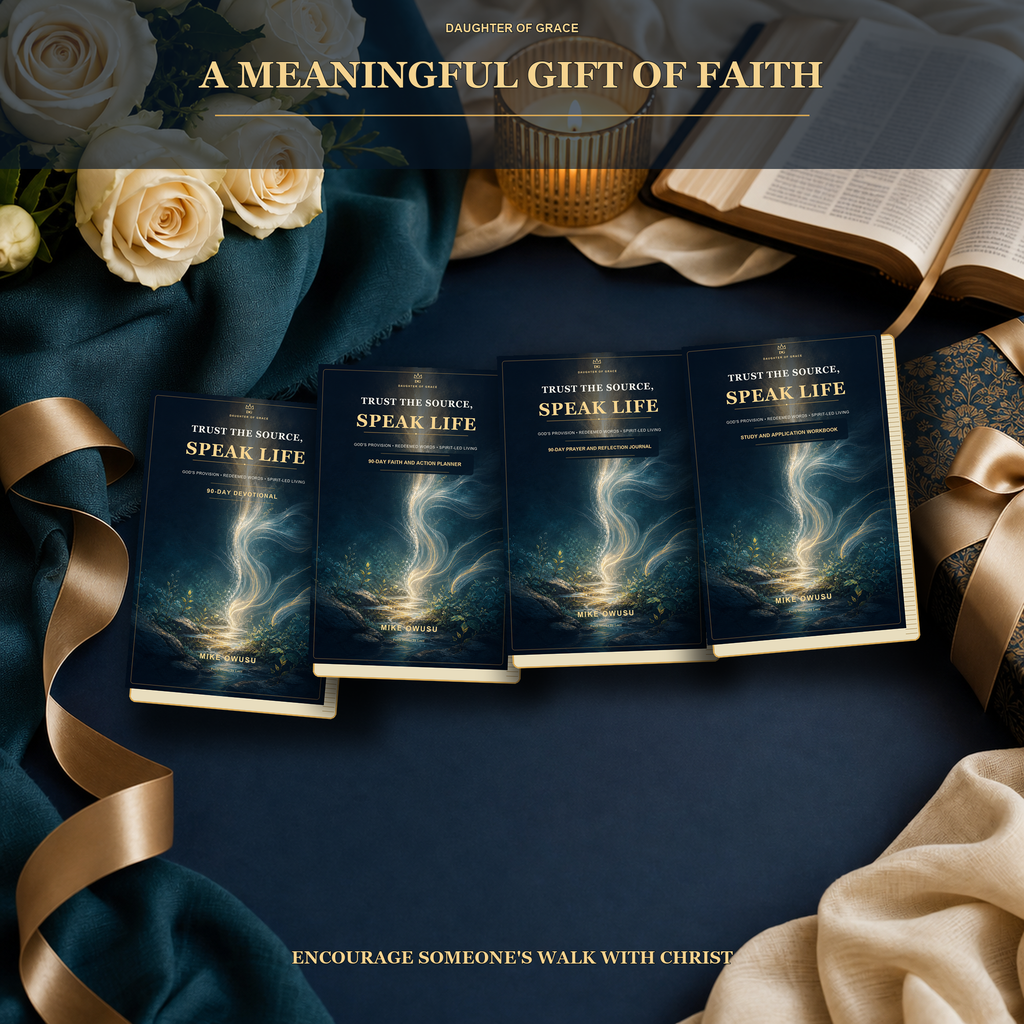 Trust the Source. Speak Life™ Complete Collection 90-Day Devotional • Faith & Action Planner • Prayer & Reflection Journal • Study & Application Workbook