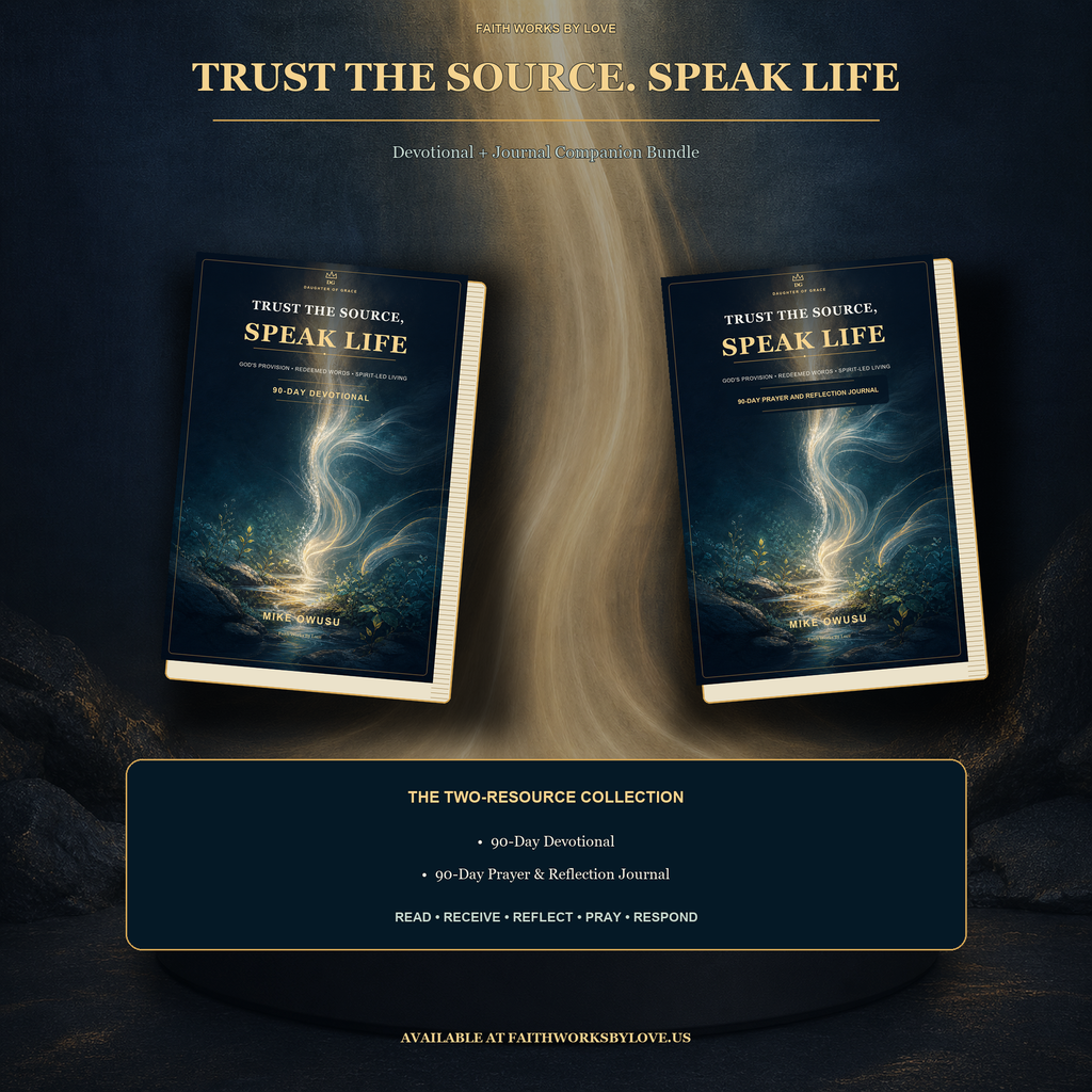 Trust the Source. Speak Life™ Bundle 90-Day Devotional + 90-Day Prayer & Reflection Journal