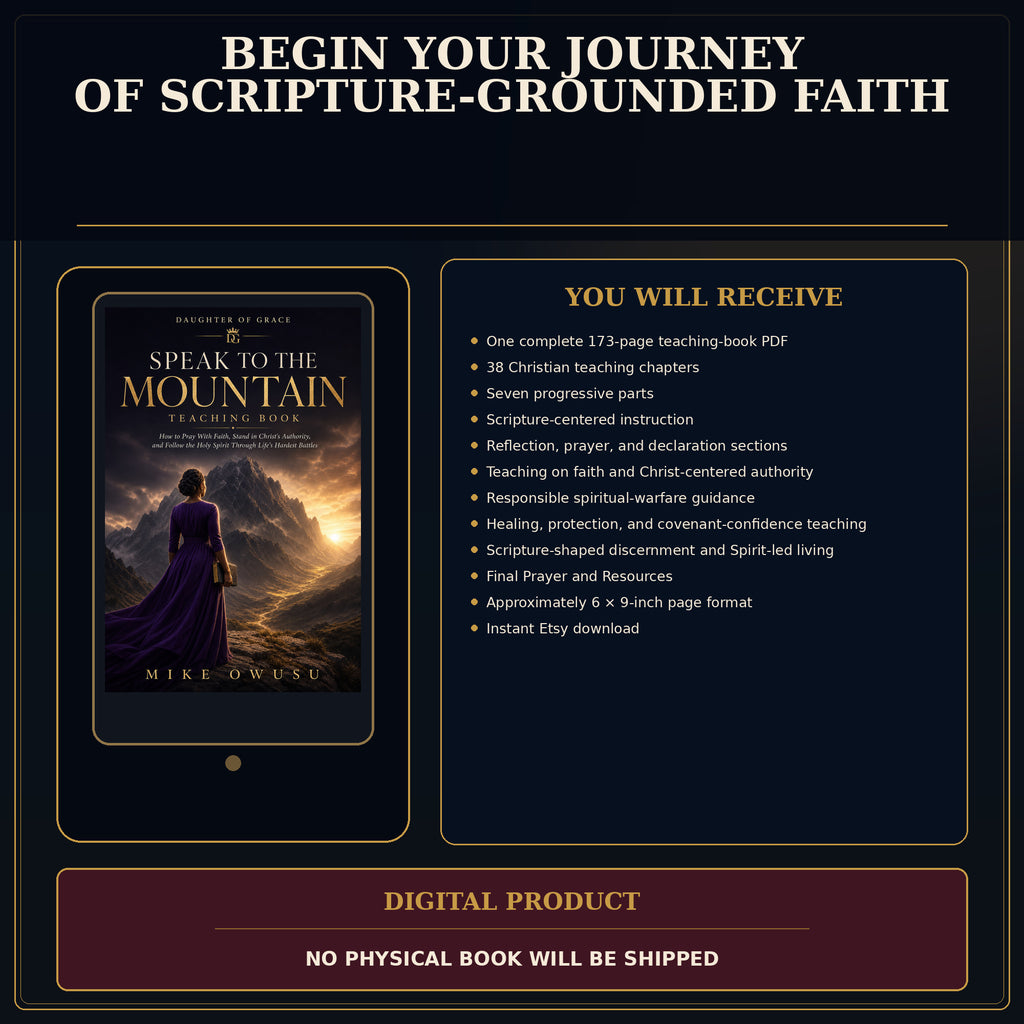 Speak to the Mountain: How to Pray With Faith, Stand in Christ’s Authority & Follow the Holy Spirit | eBook