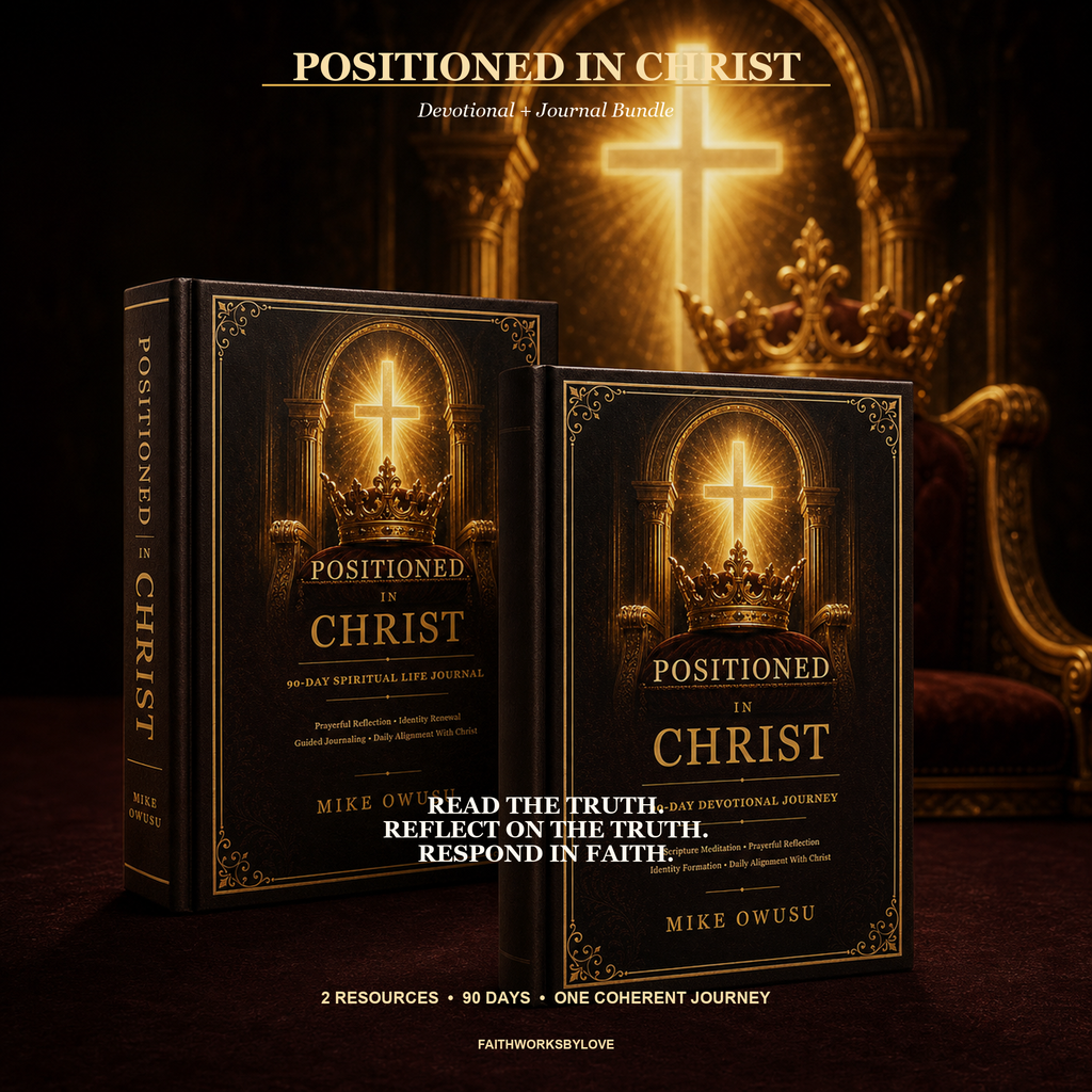 Positioned in Christ Devotional & Journal Bundle
