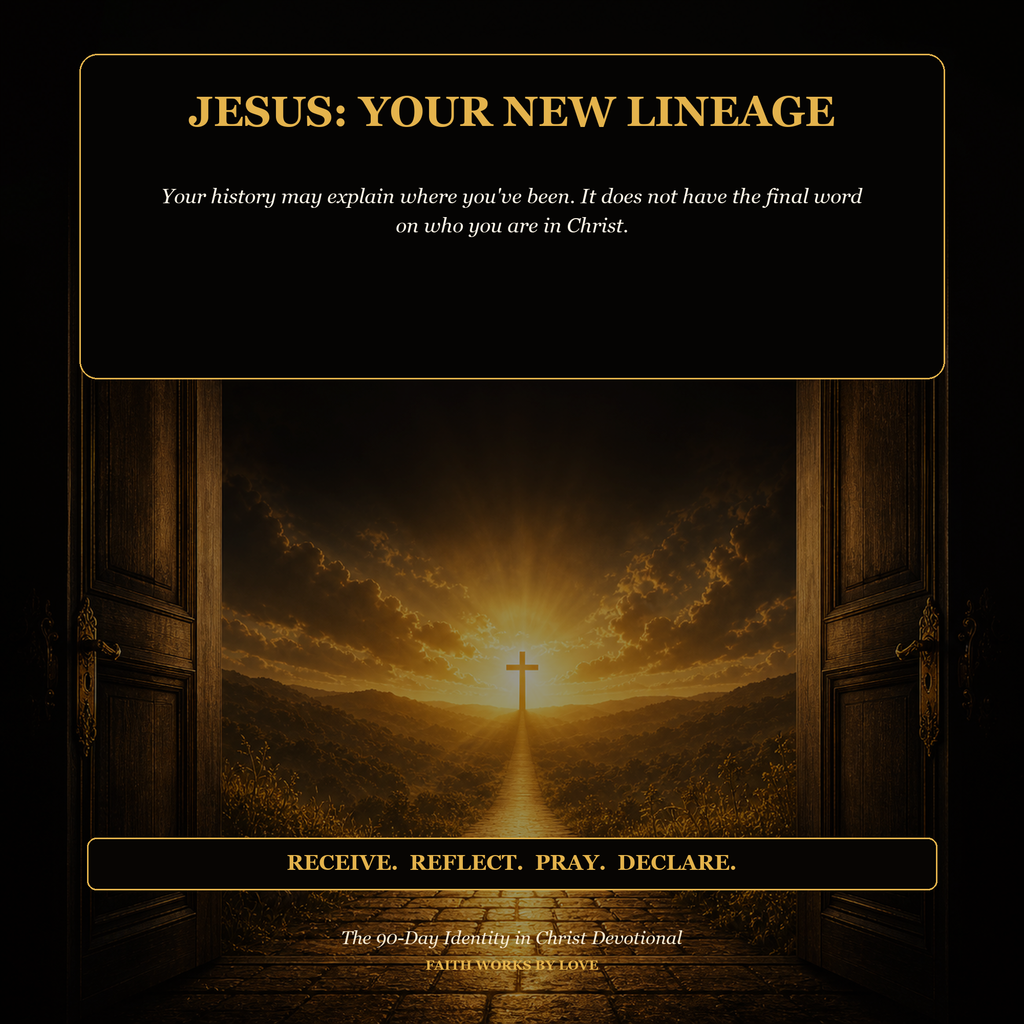Jesus, Your New Lineage: 90-Day Christian Devotional – Paperback