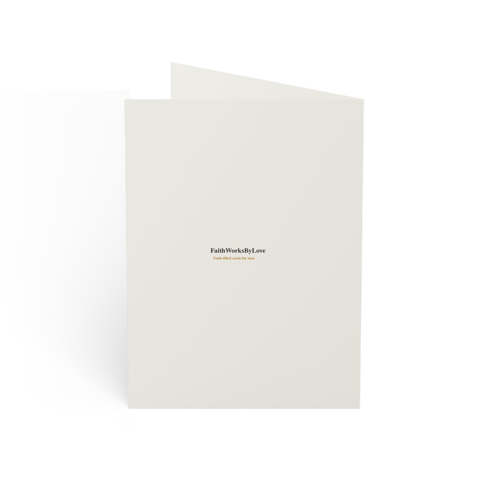 Christian Fathers Day Card, Your Faith Is a Legacy, Premium Card for Dad, Faith-Filled Father Card, Masculine Scripture-Inspired Card