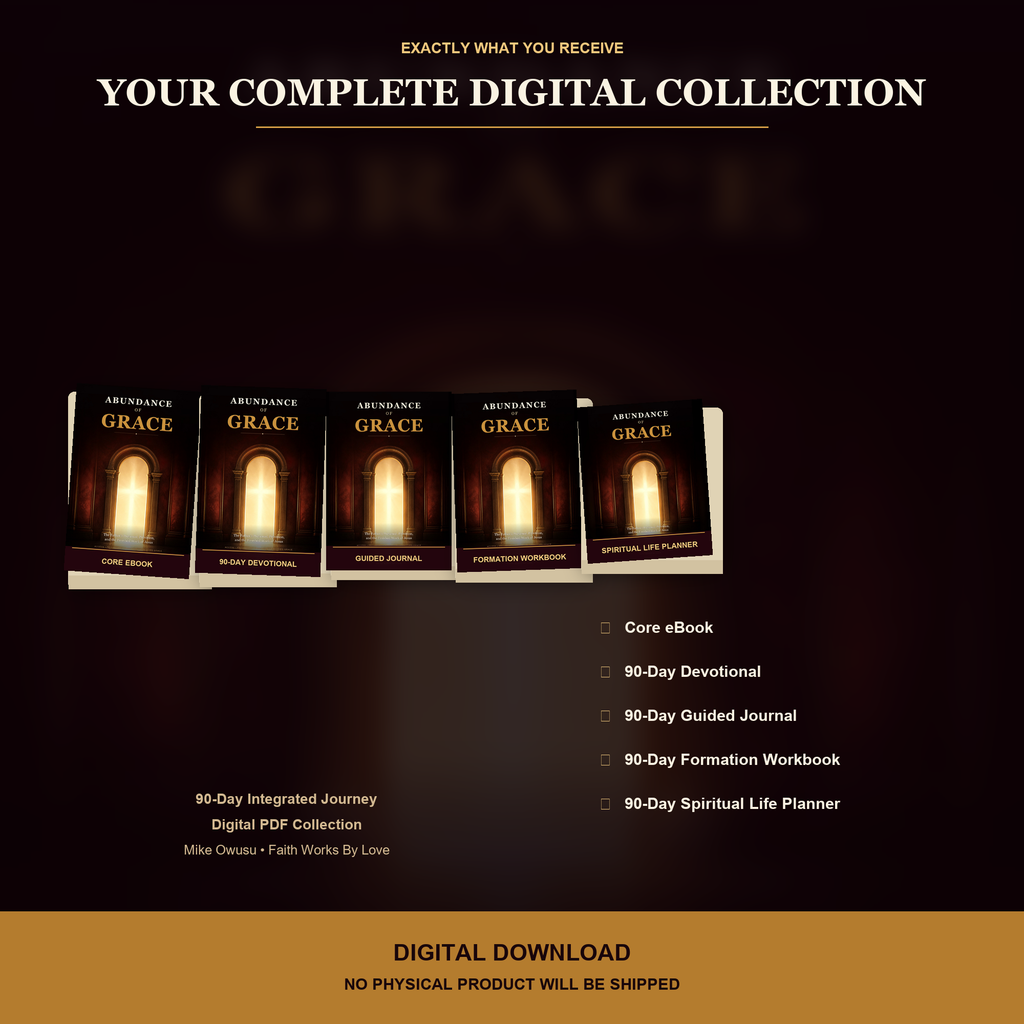 Abundance of Grace: Complete 90-Day Grace Formation Collection | 5-Resource Digital Bundle
