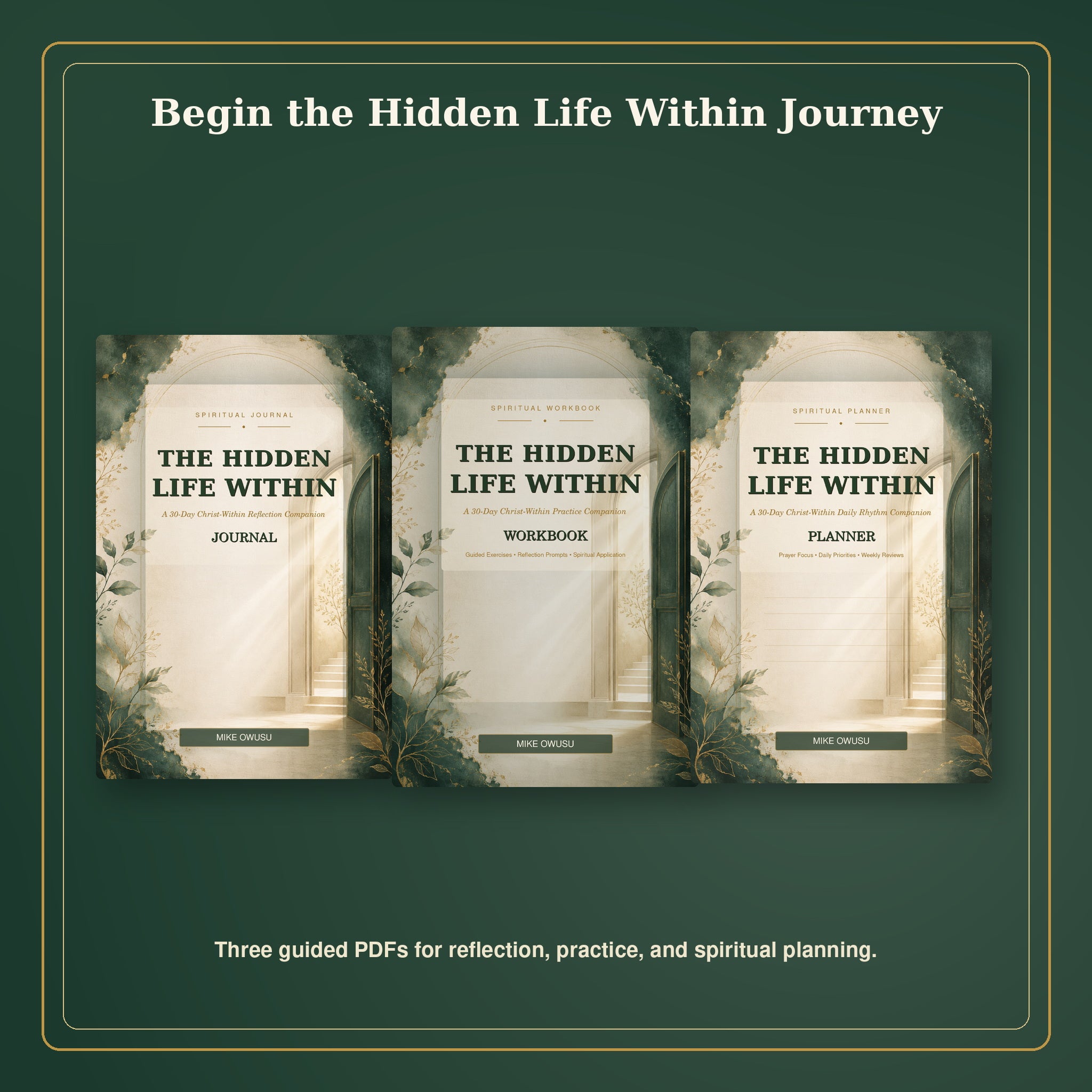 The Hidden Life Within Digital Bundle | Journal, Workbook, Planner &amp; How-To Guide