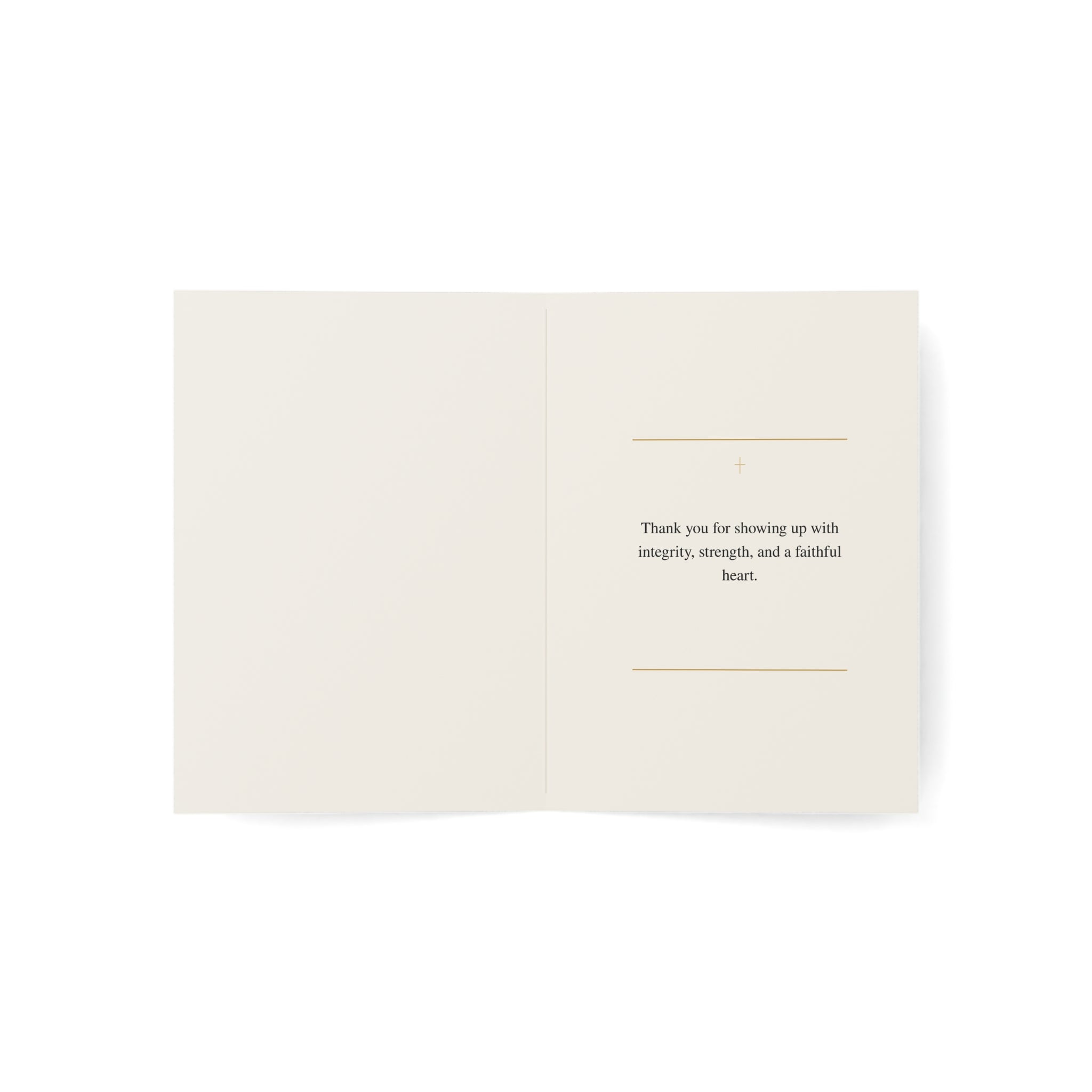 Christian Thank You Card for Men, A Man of Honor Is Rare, Faith-Filled Appreciation Card, Masculine Scripture Card