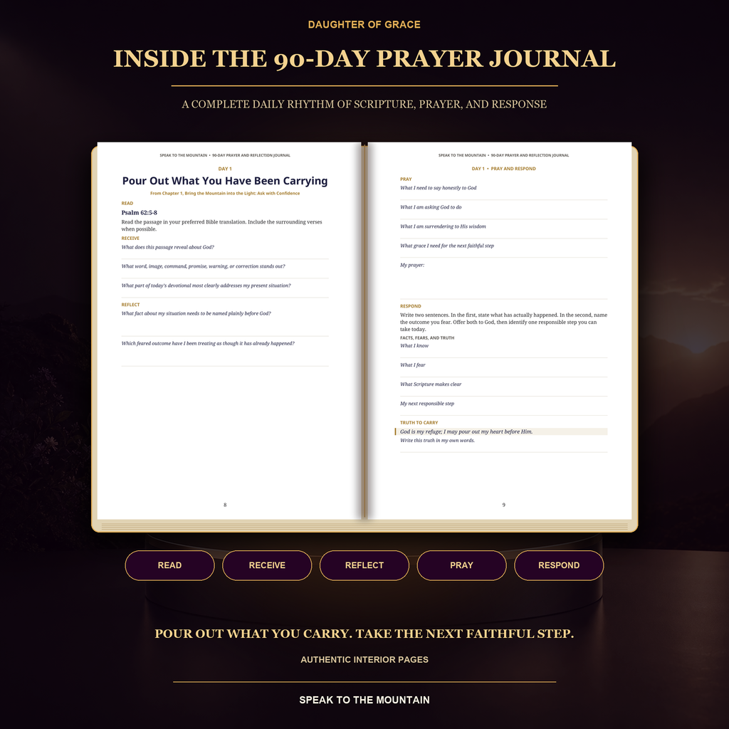 Speak to the Mountain Bundle | Teaching Book + 90-Day Prayer Journal
