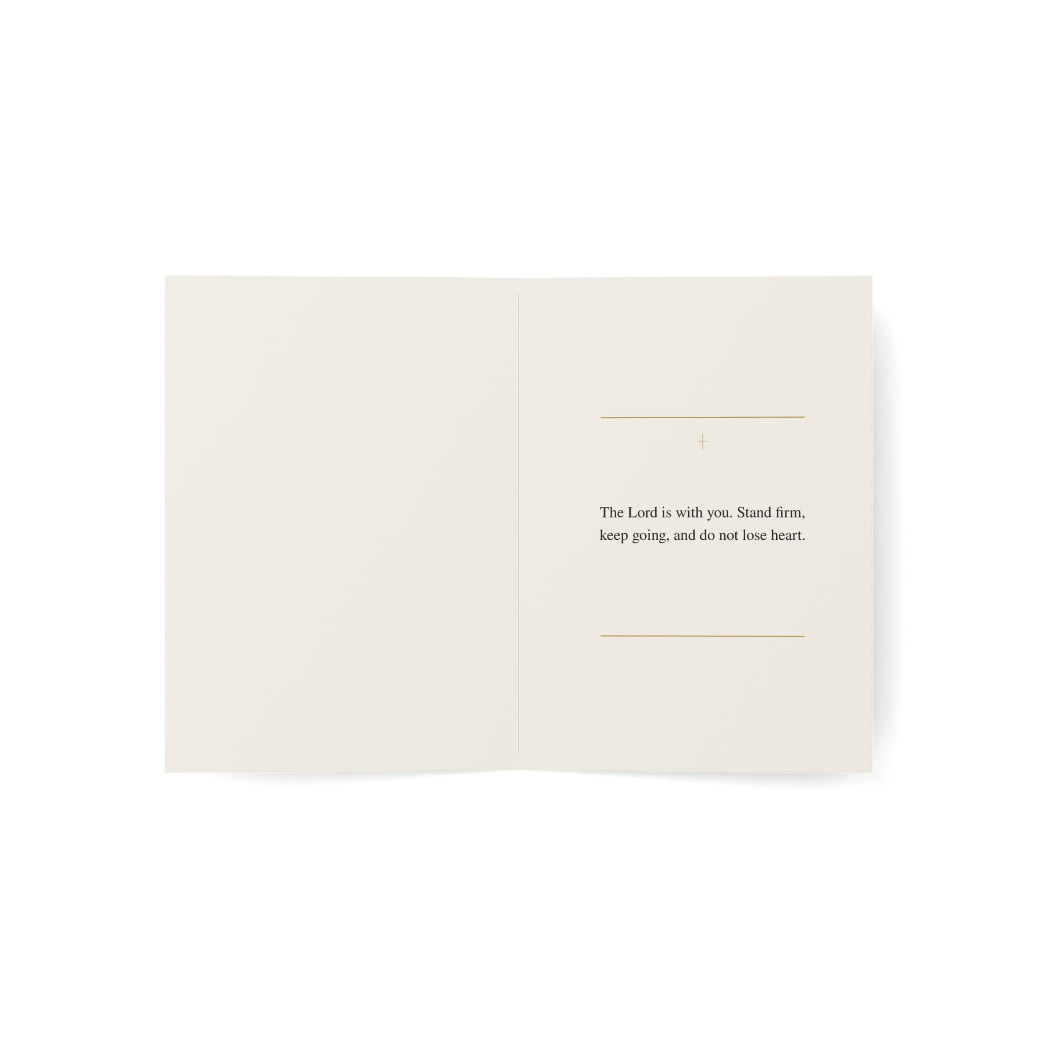 Christian Encouragement Card for Men, God Built You for This, Faith-Filled Scripture Card, Stand Firm Keep Going Card